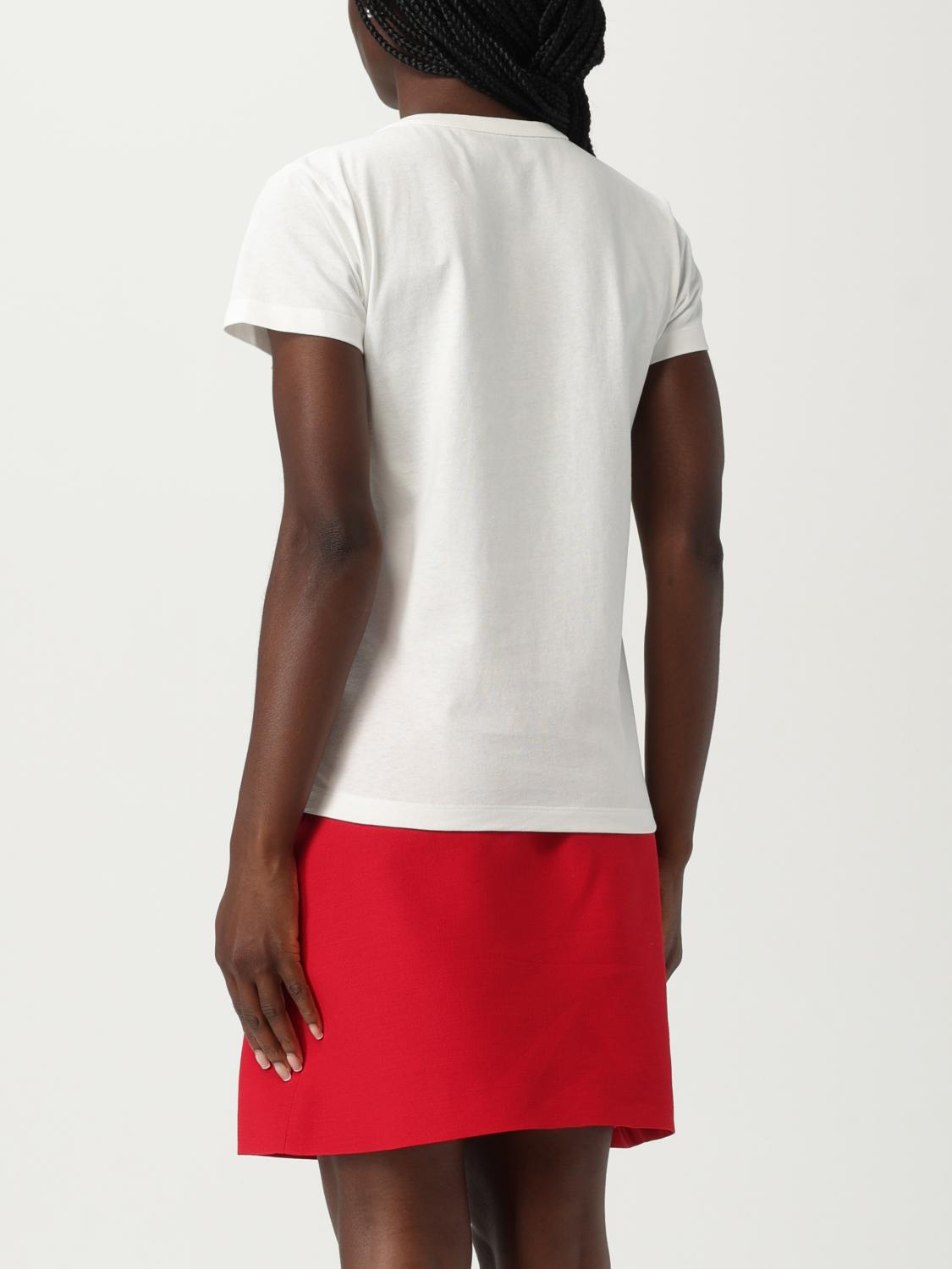 Valentino T Shirt Woman Yellow Cream