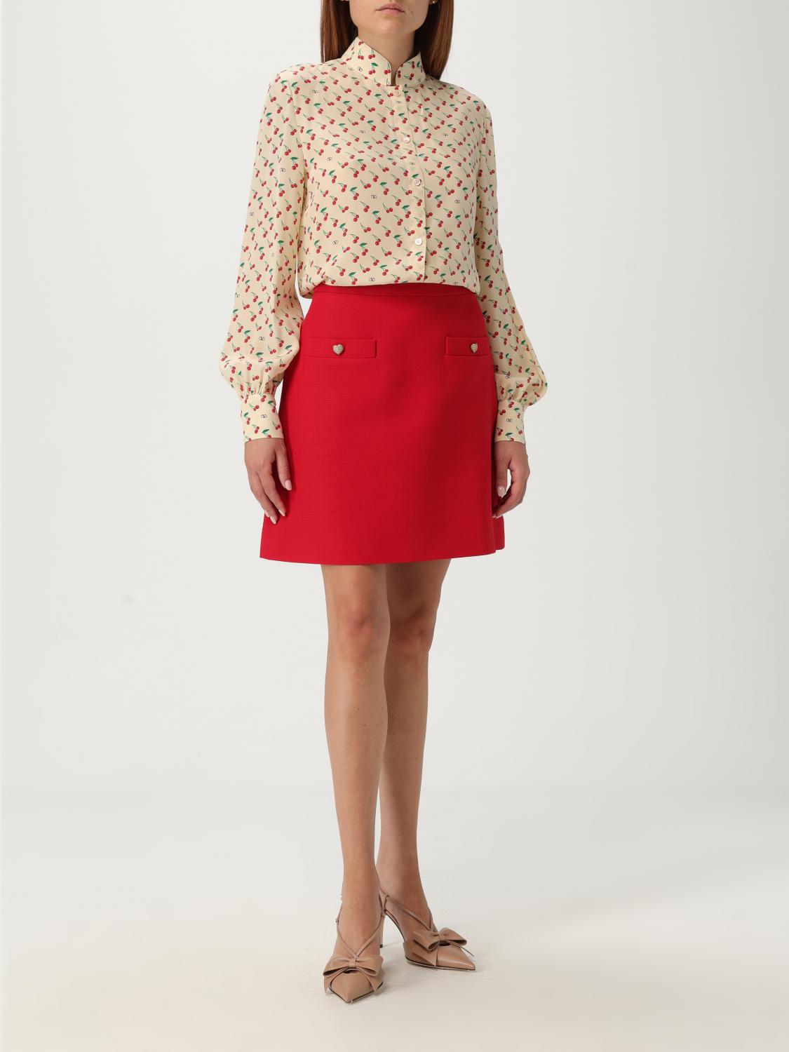 Valentino Skirt Woman Red