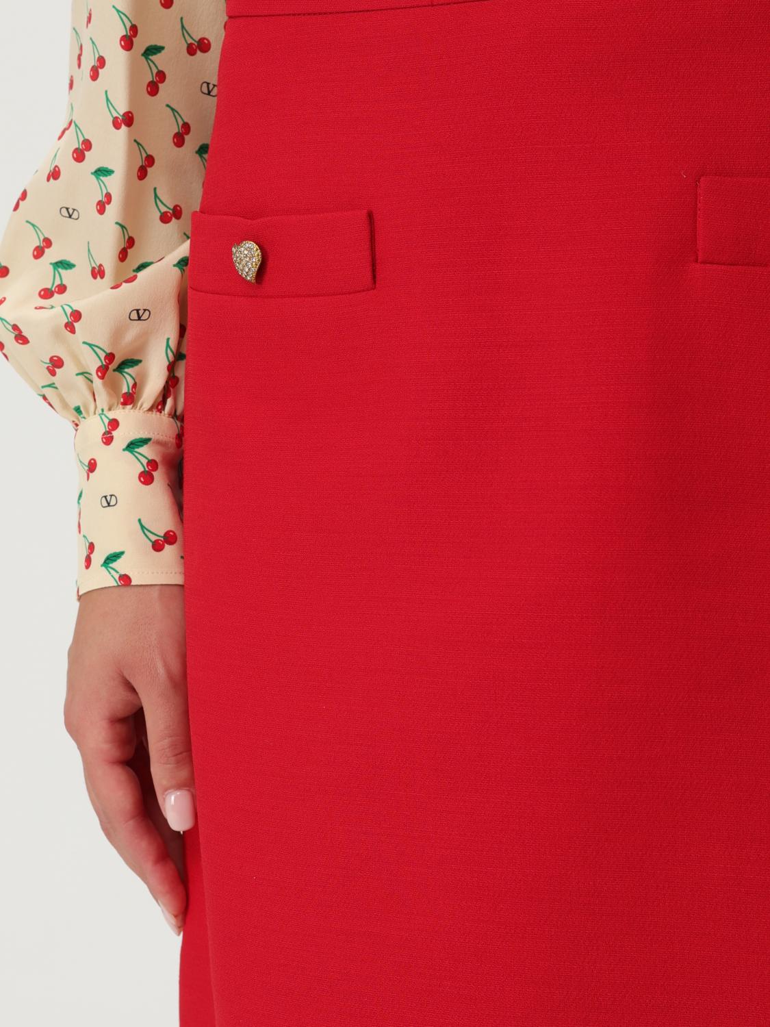 Valentino Skirt Woman Red