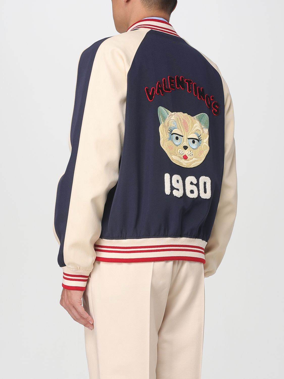 Valentino Jacket Men Blue