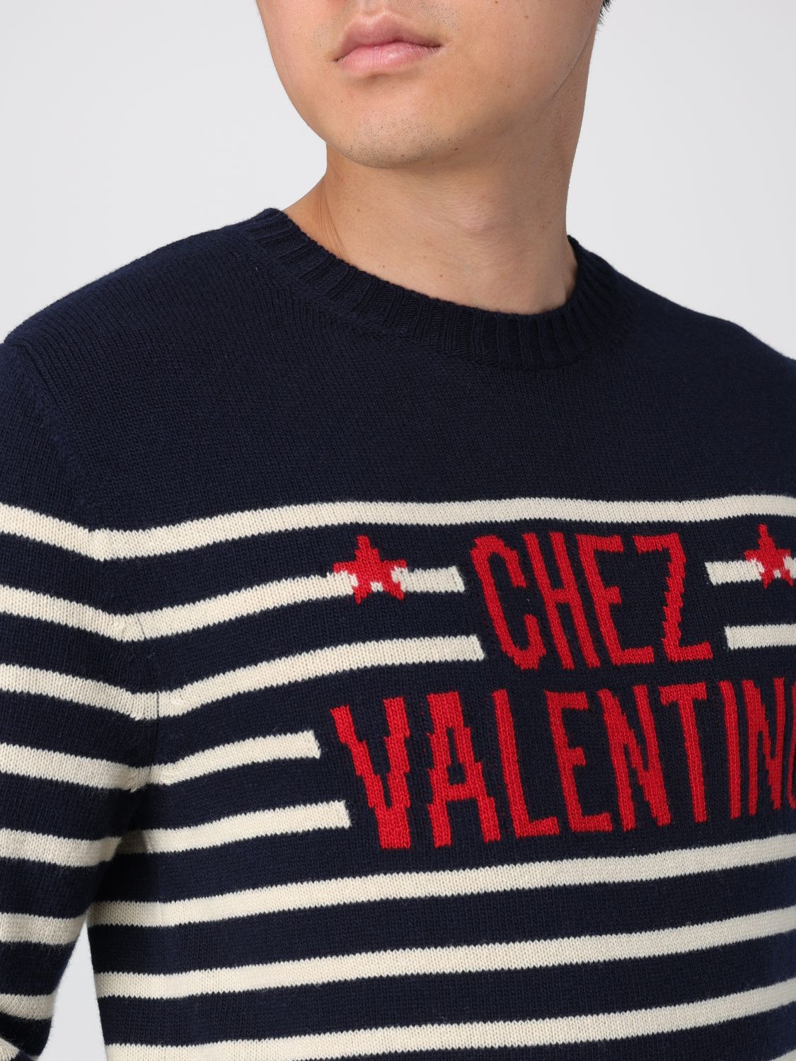 Valentino Sweater Men Blue