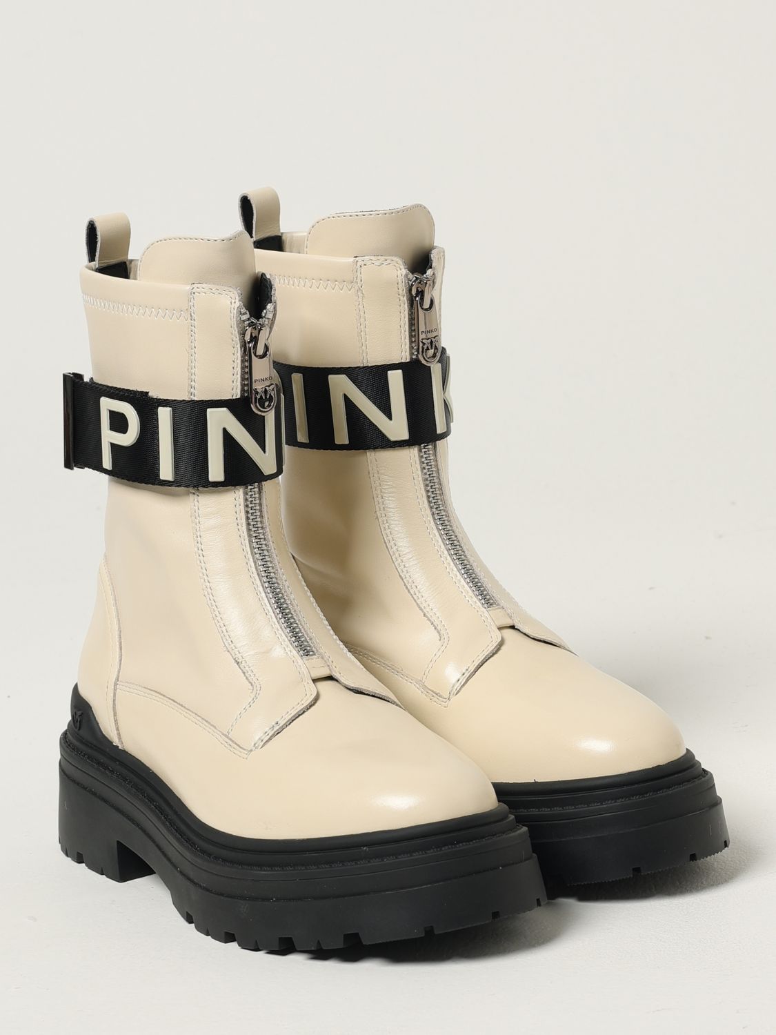 Pinko Shoes Woman Milk