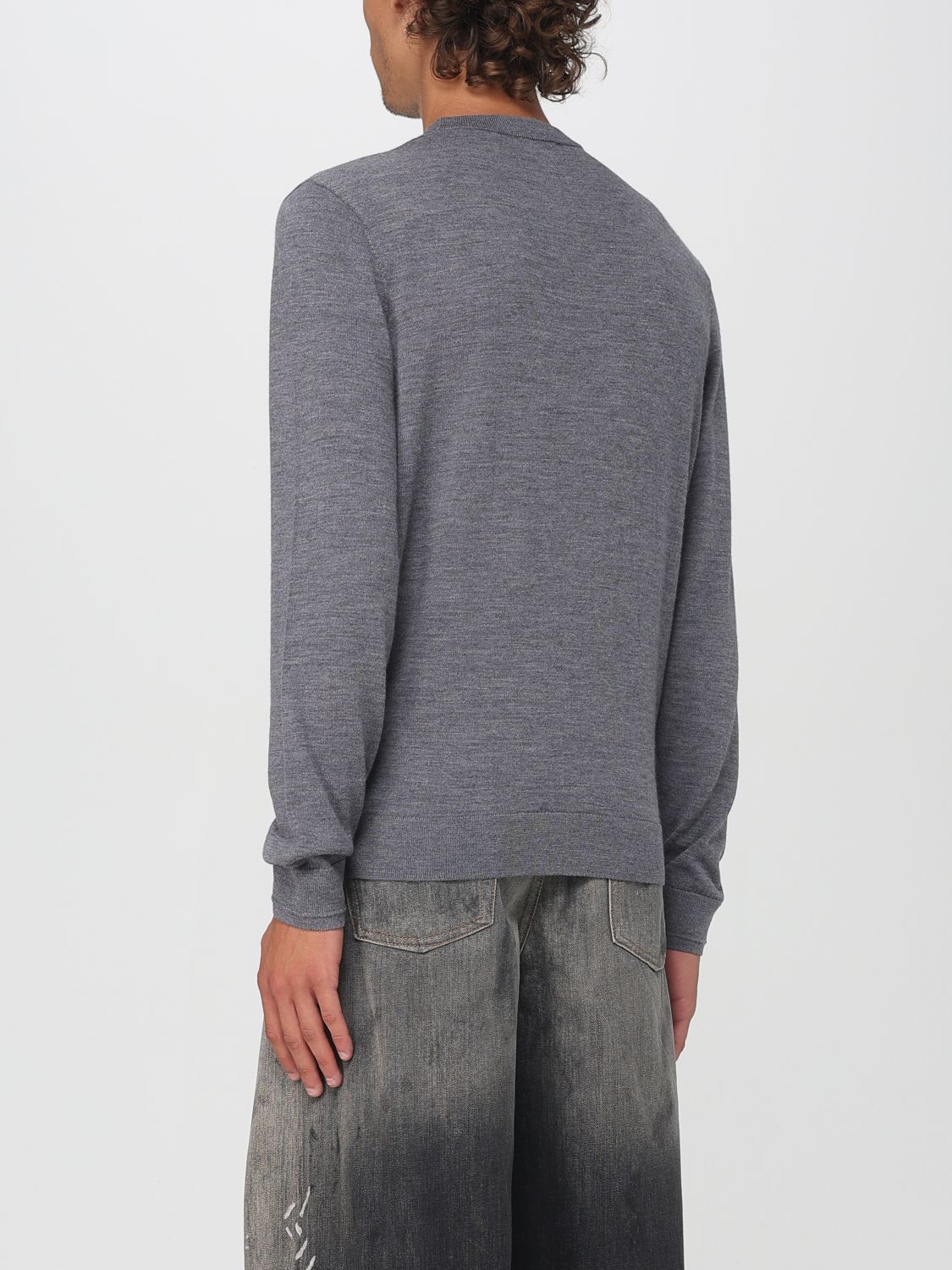 Diesel Sweater Men Grey
