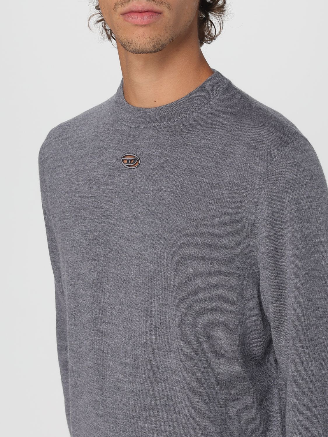 Diesel Sweater Men Grey