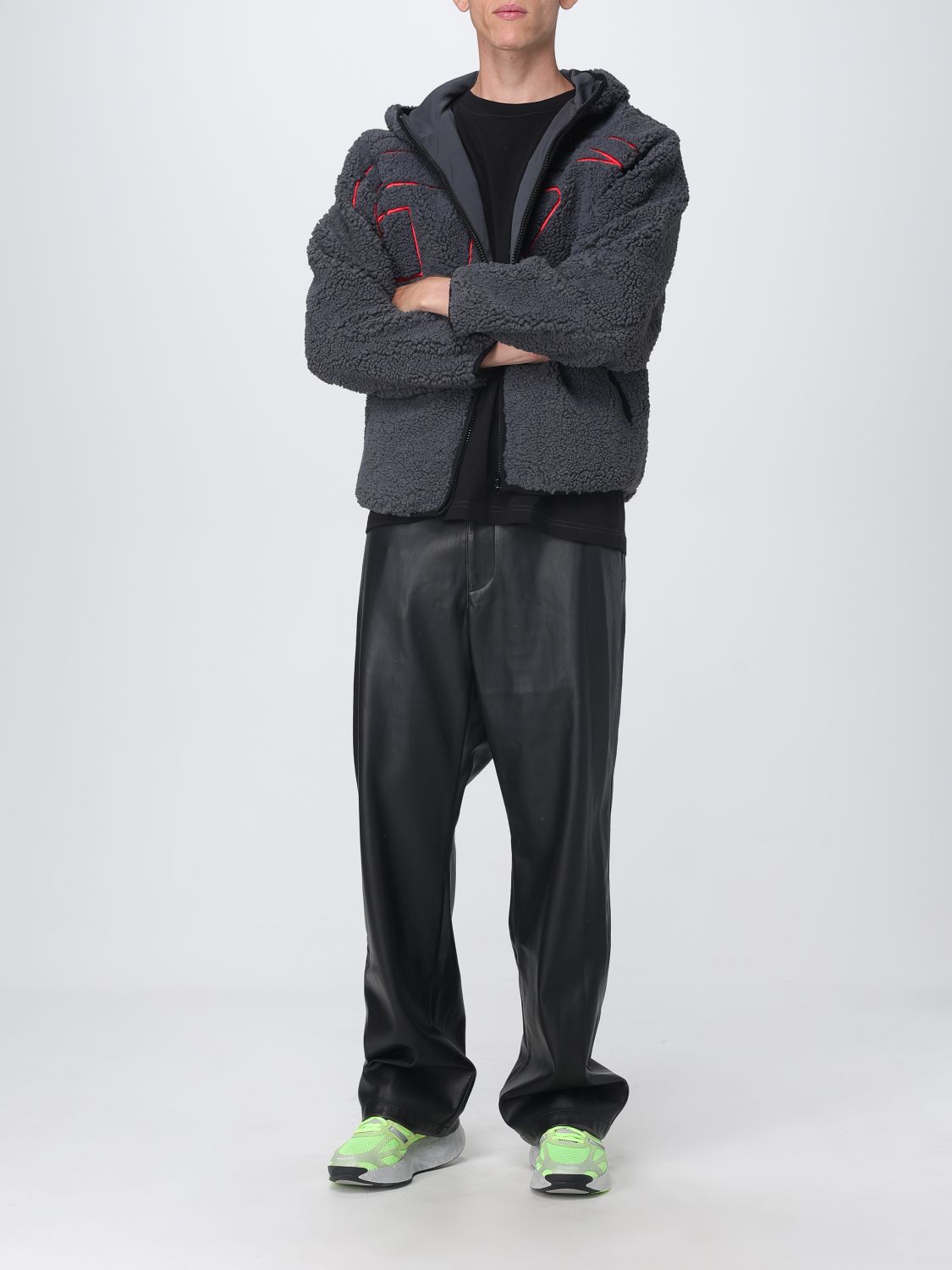Diesel Jacket Men Charcoal