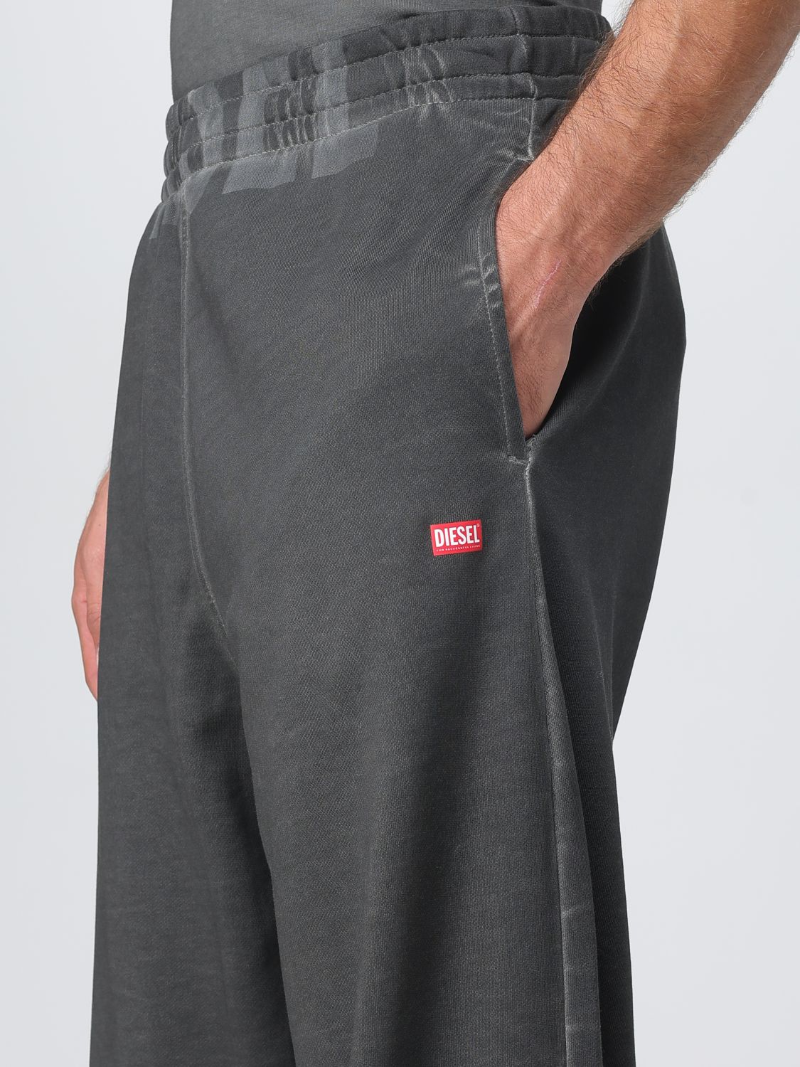 Diesel Pants Men Black