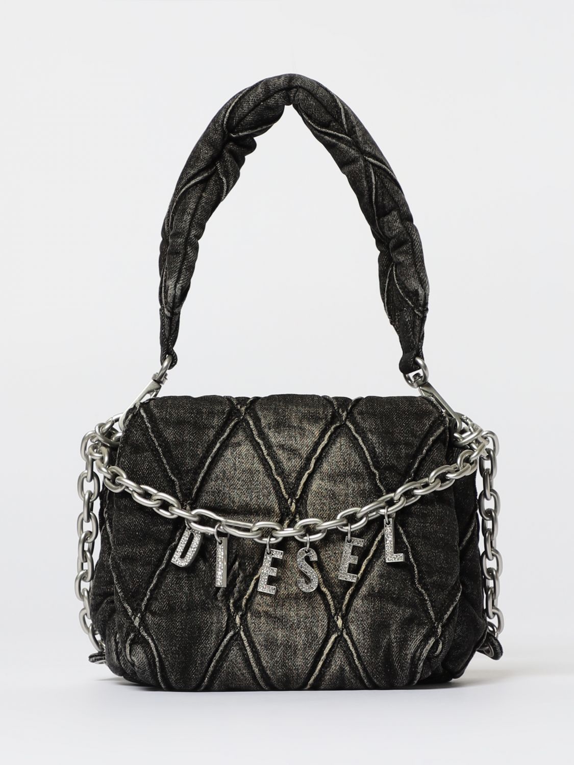 Diesel Shoulder Bag Woman Black