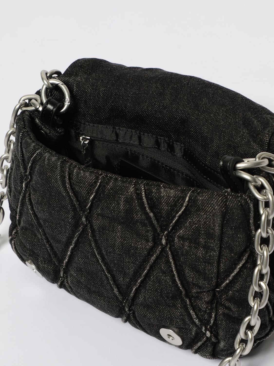 Diesel Shoulder Bag Woman Black