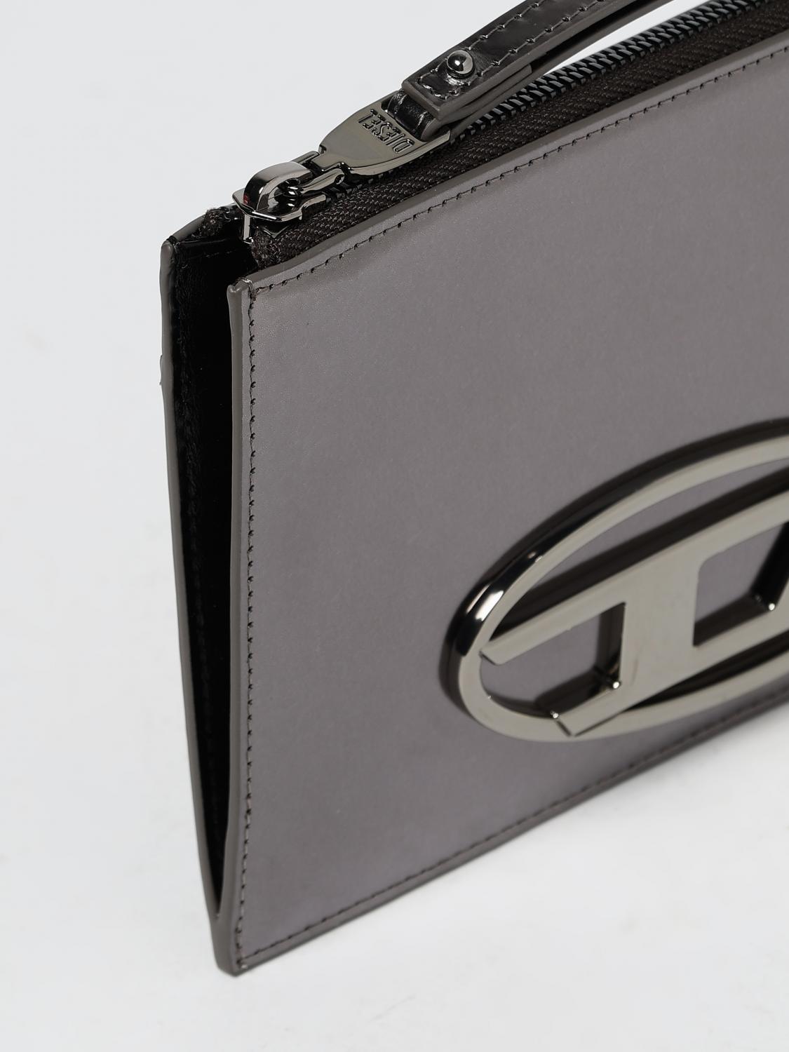 Diesel Shoulder Bag Woman Grey