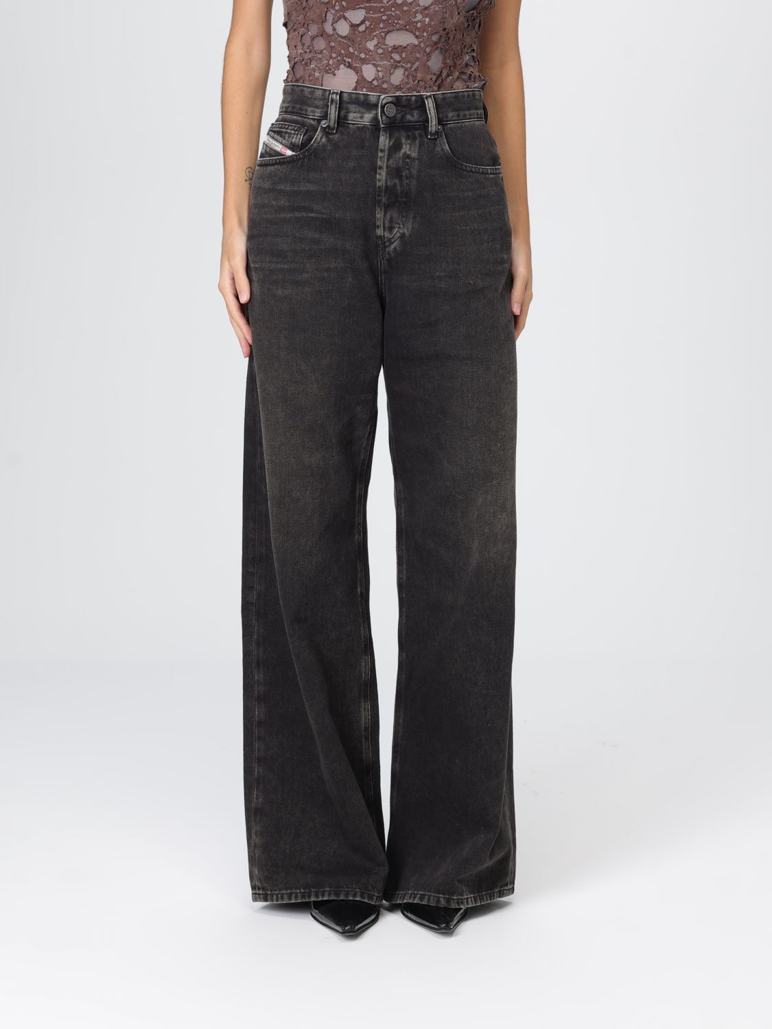 Diesel Jeans Woman Black