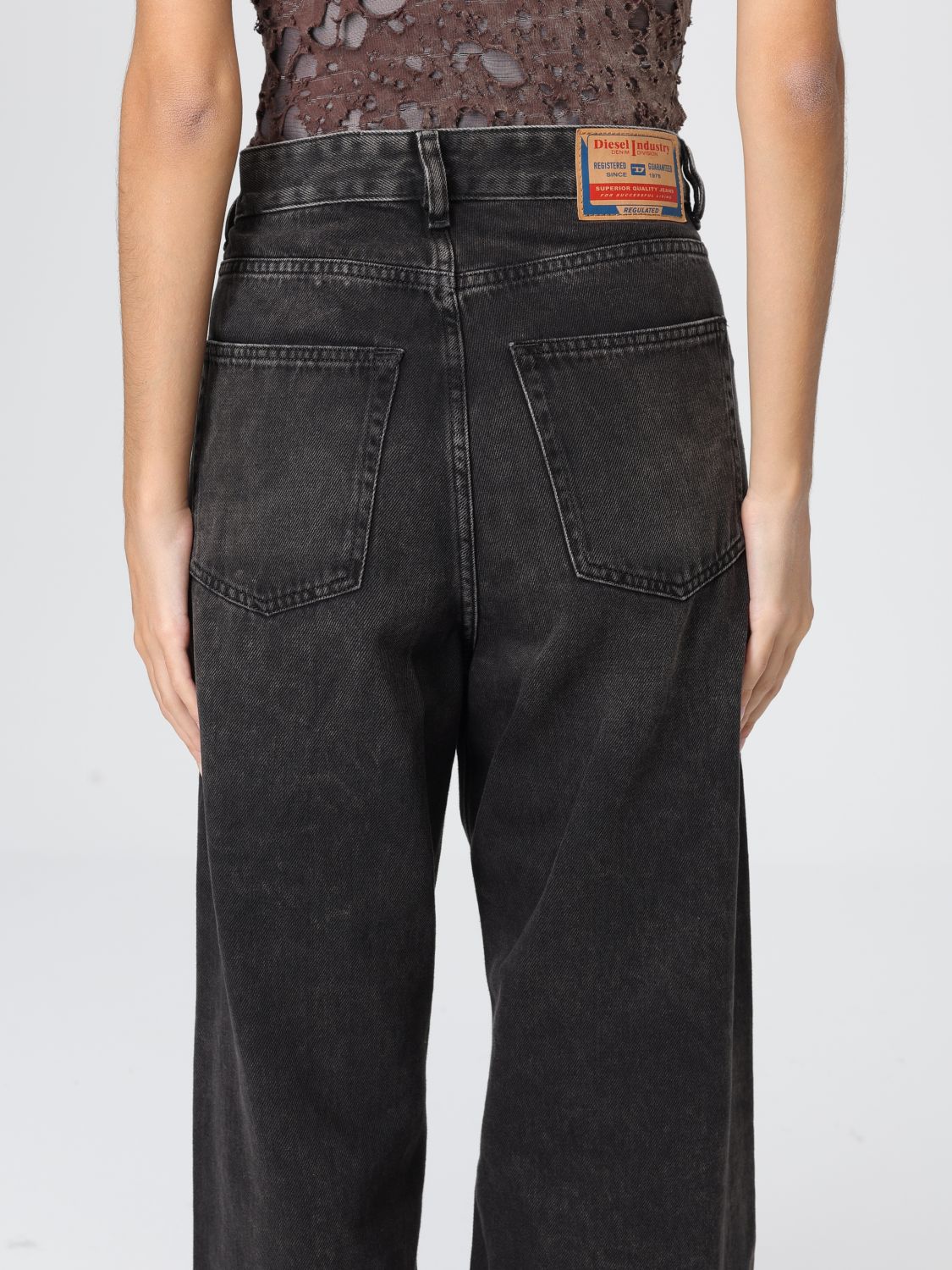 Diesel Jeans Woman Black