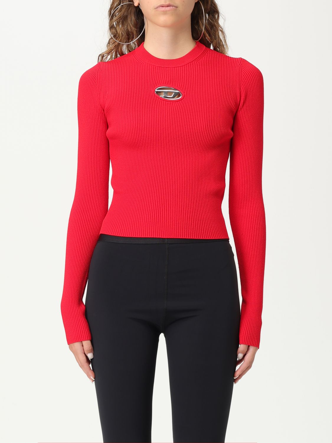 Diesel Sweater Woman Red
