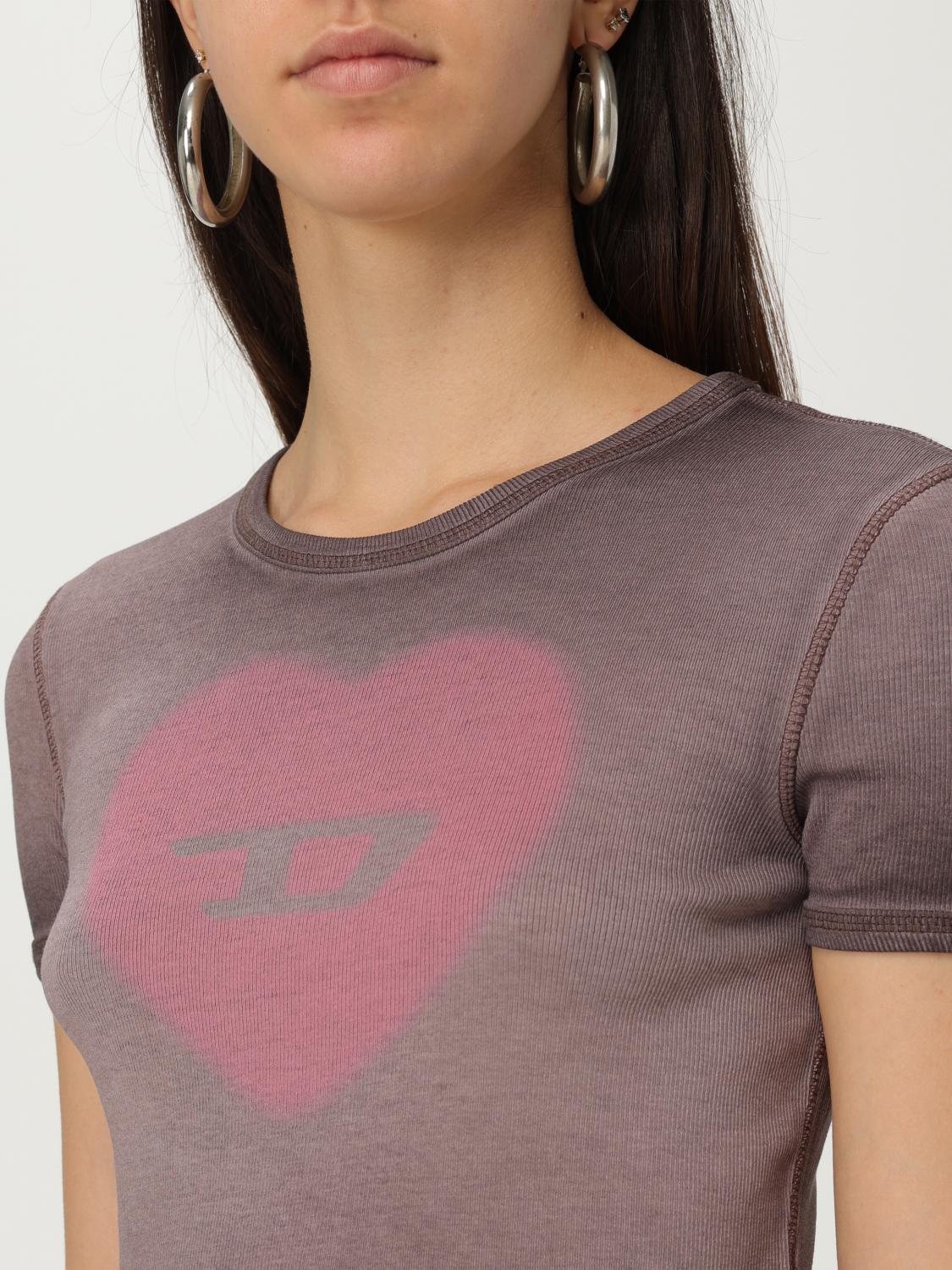 Diesel T Shirt Woman Dark