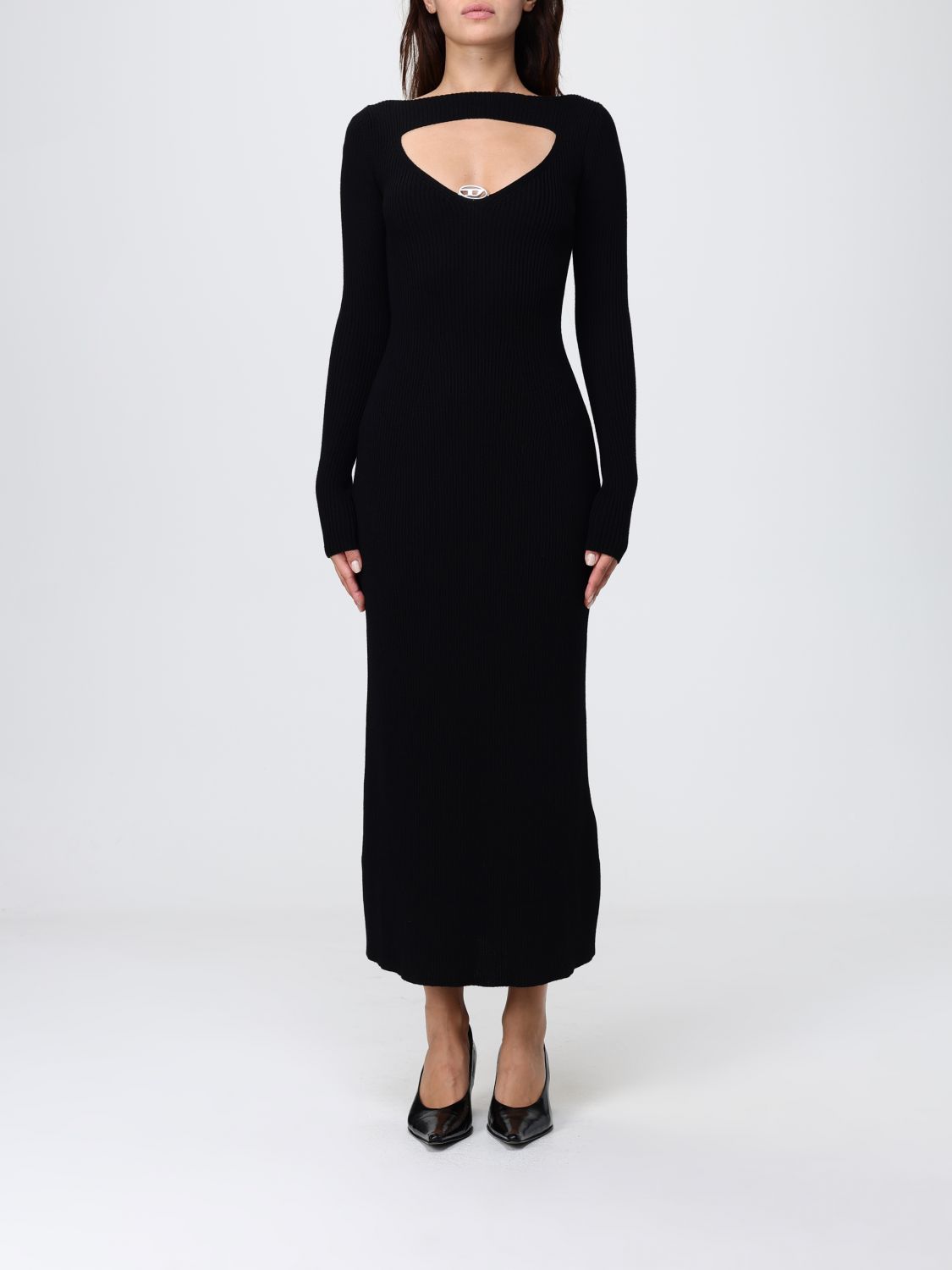 Diesel Dress Woman Black