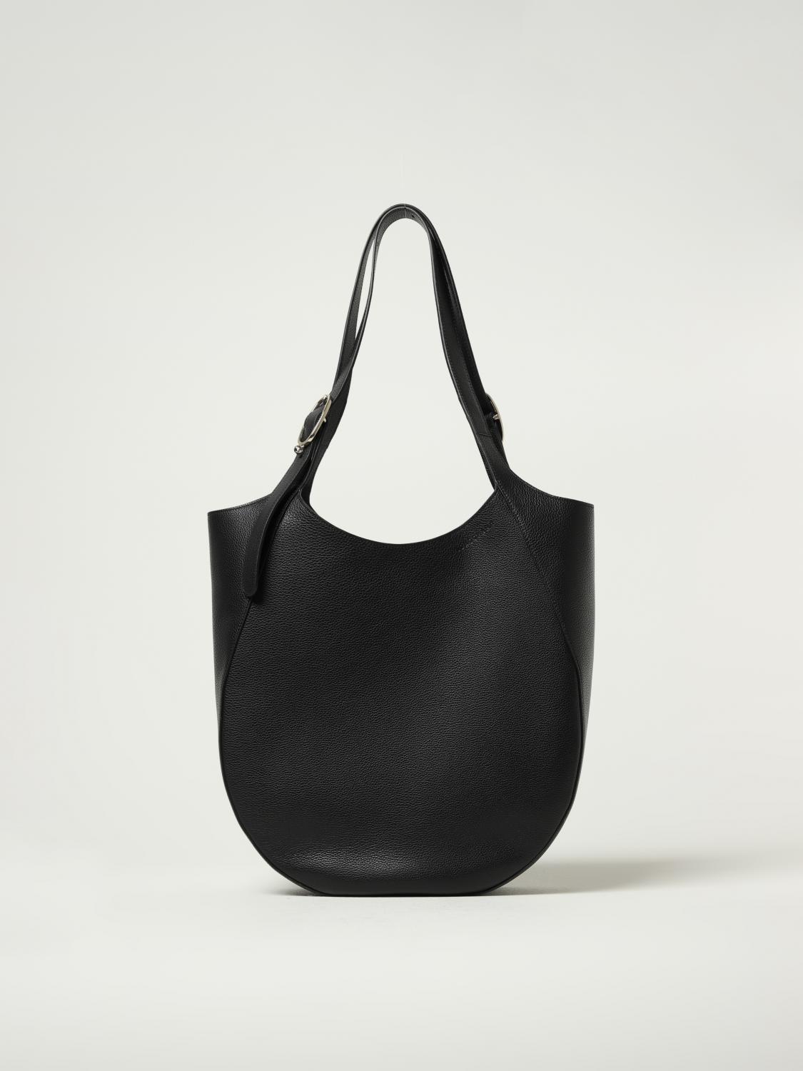 Longchamp Shoulder Bag Woman Black