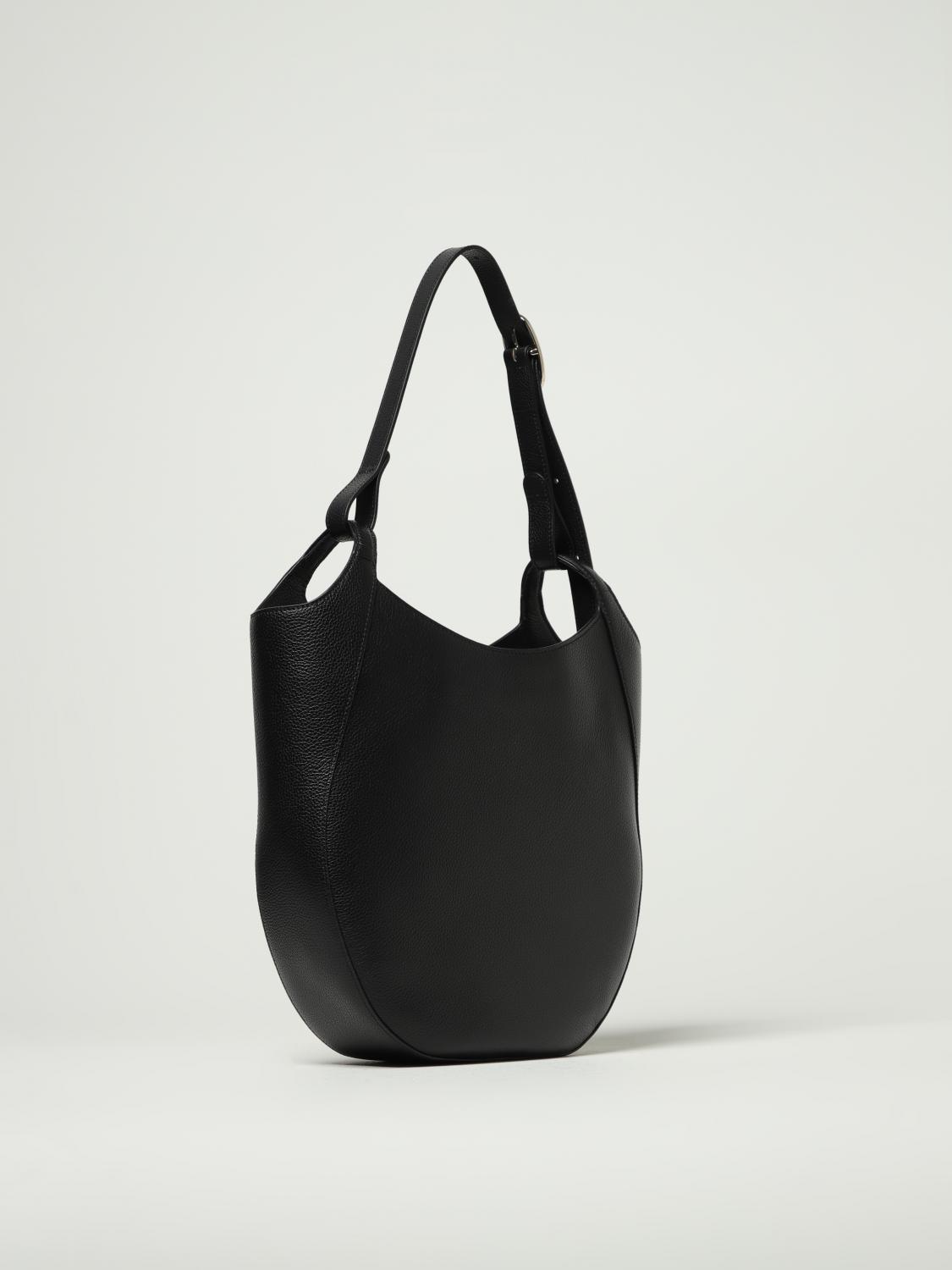 Longchamp Shoulder Bag Woman Black