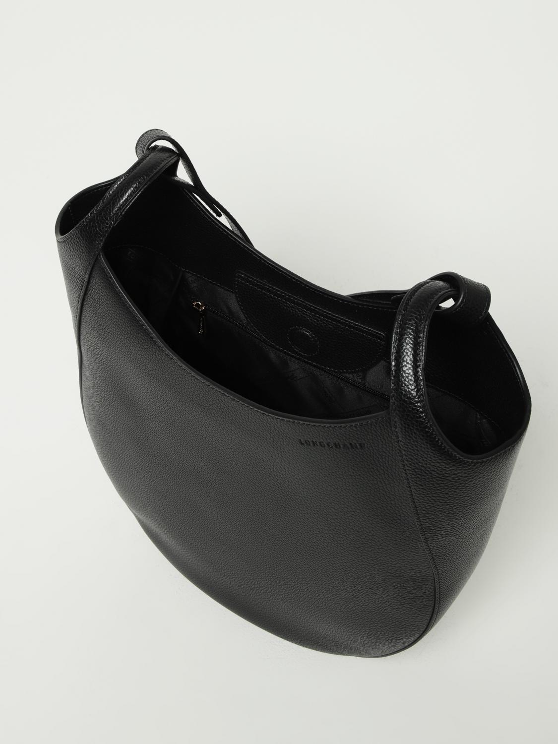 Longchamp Shoulder Bag Woman Black