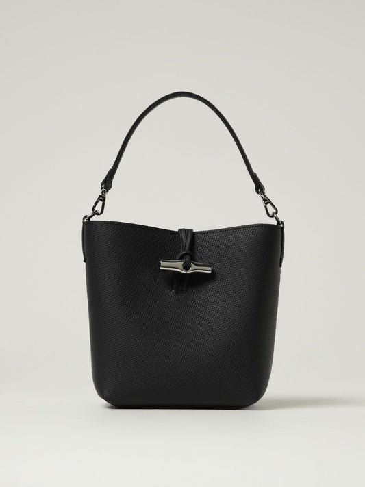 Longchamp Shoulder Bag Woman Black