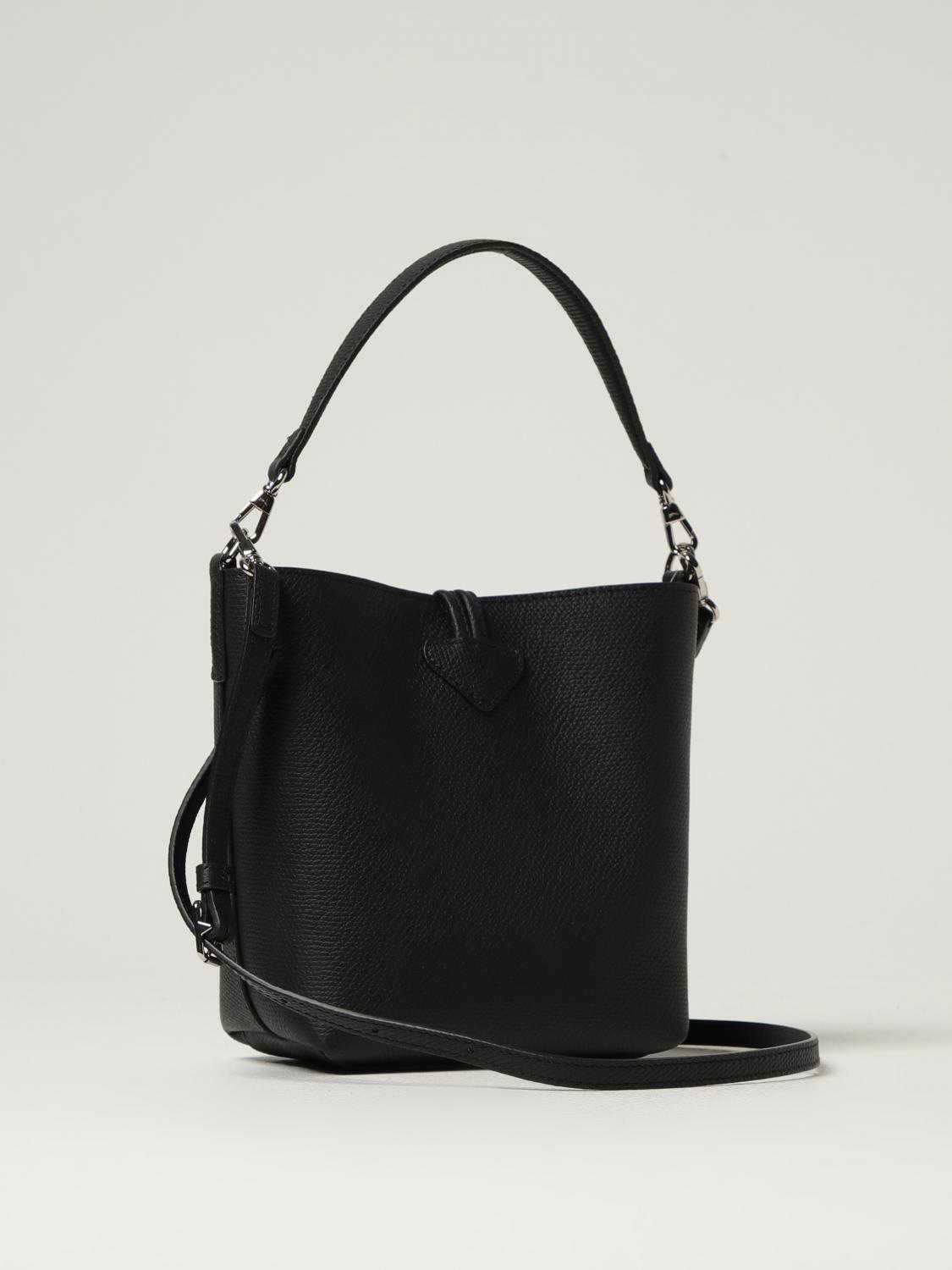 Longchamp Shoulder Bag Woman Black