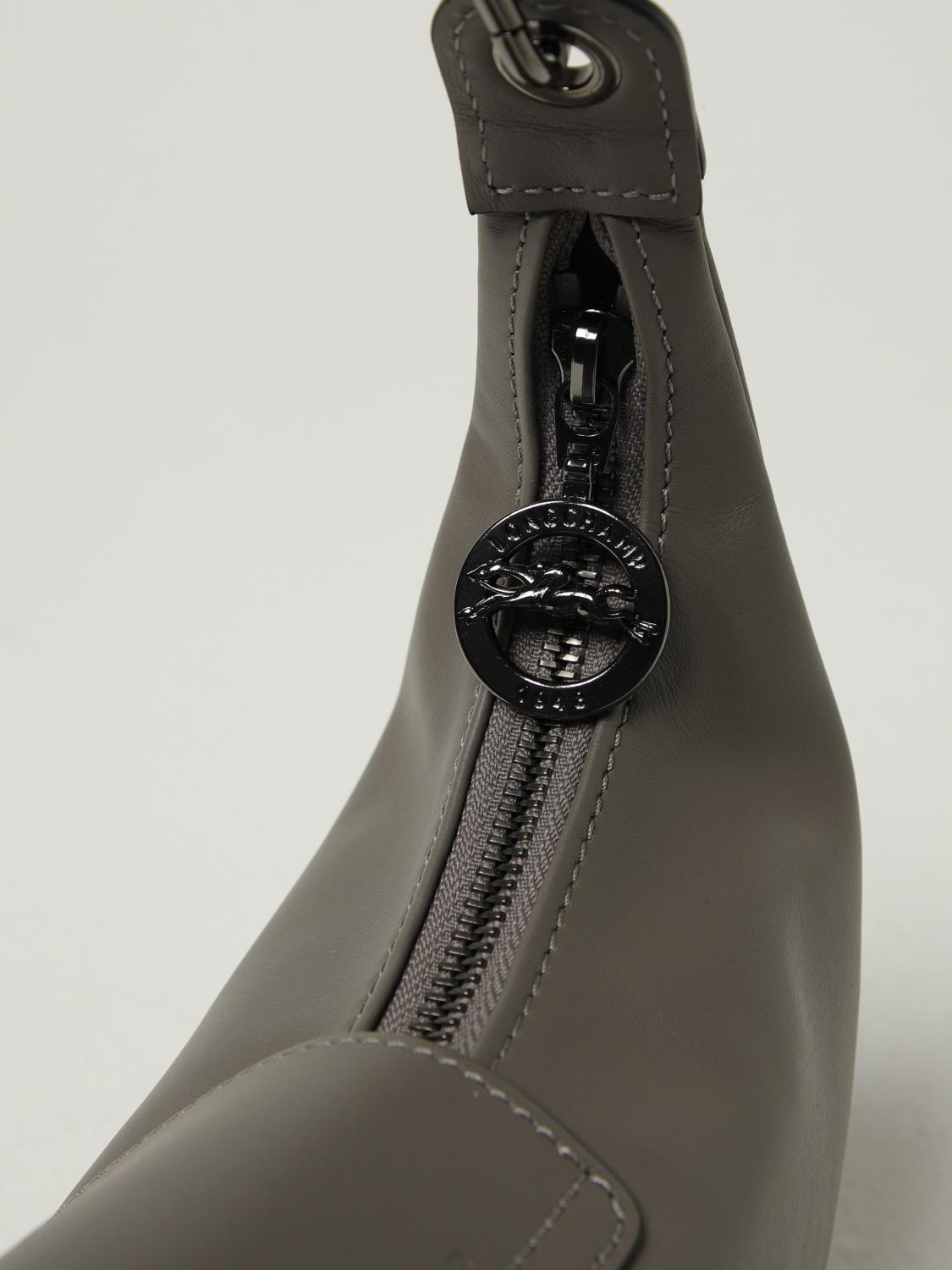 Longchamp Shoulder Bag Woman Dove Grey