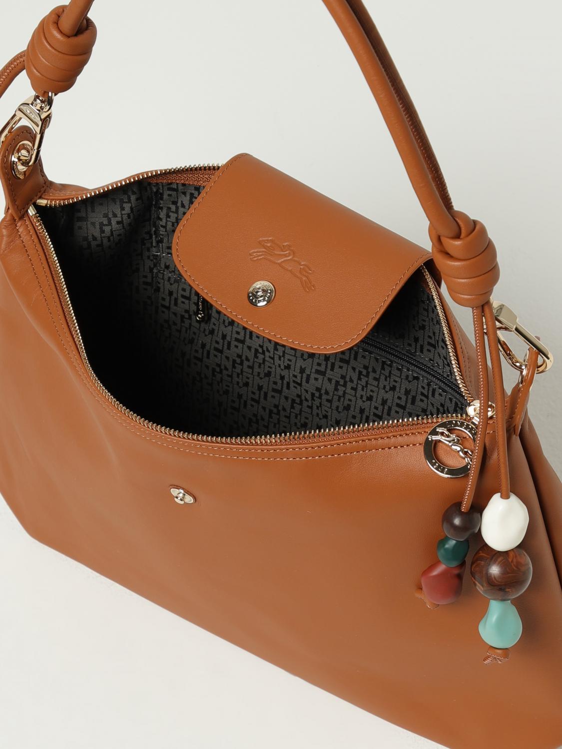 Longchamp Shoulder Bag Woman Leather