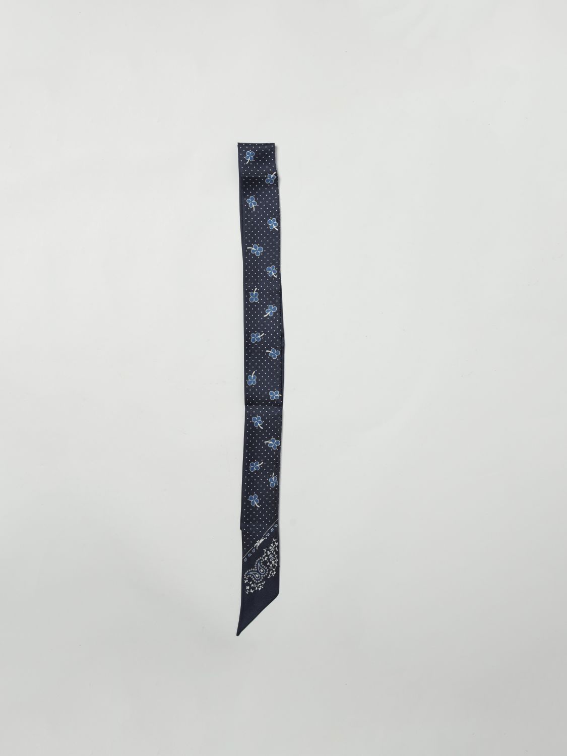 Longchamp Neck Scarf Woman Mint
