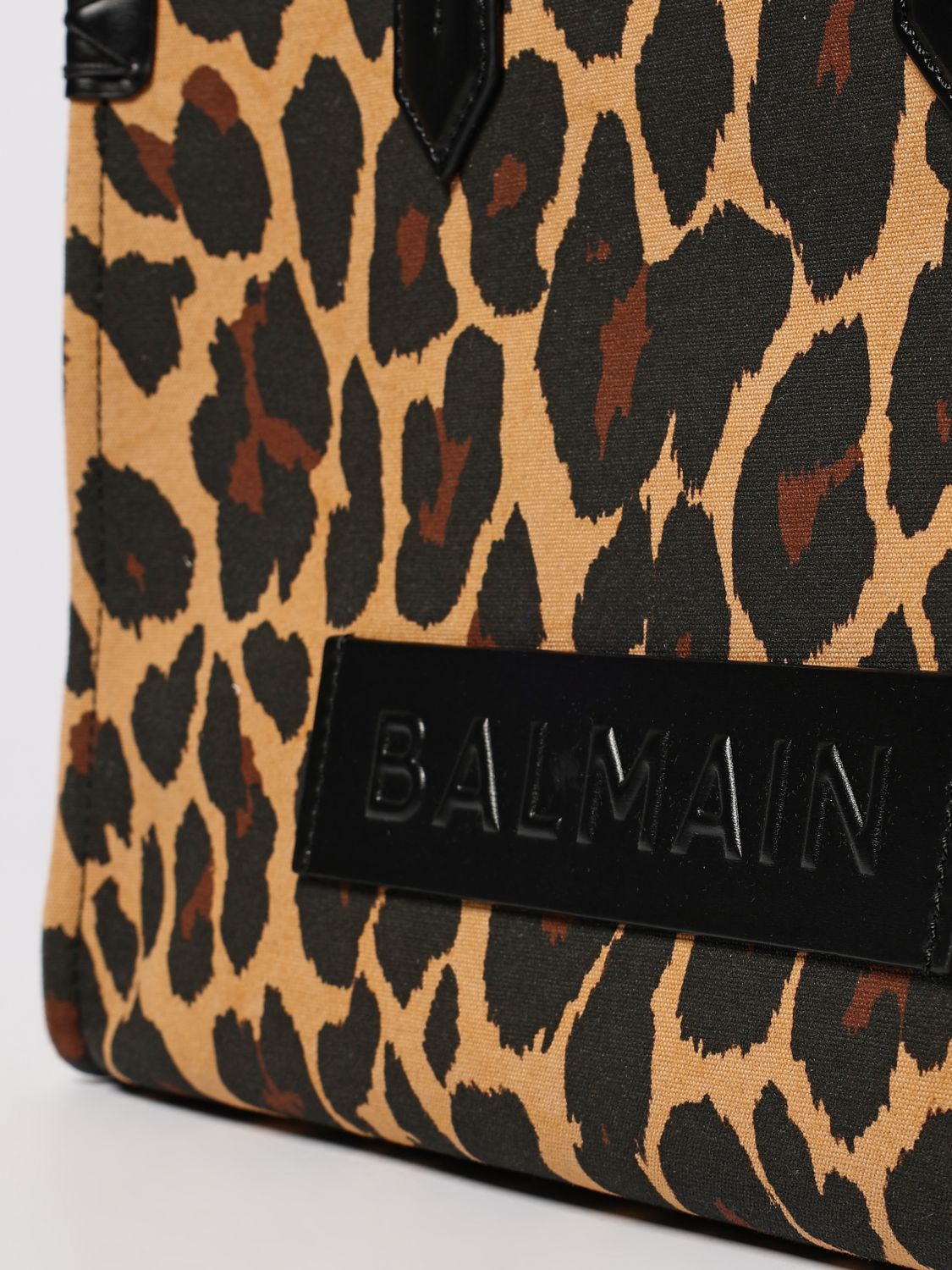 Balmain Shoulder Bag Woman Beige