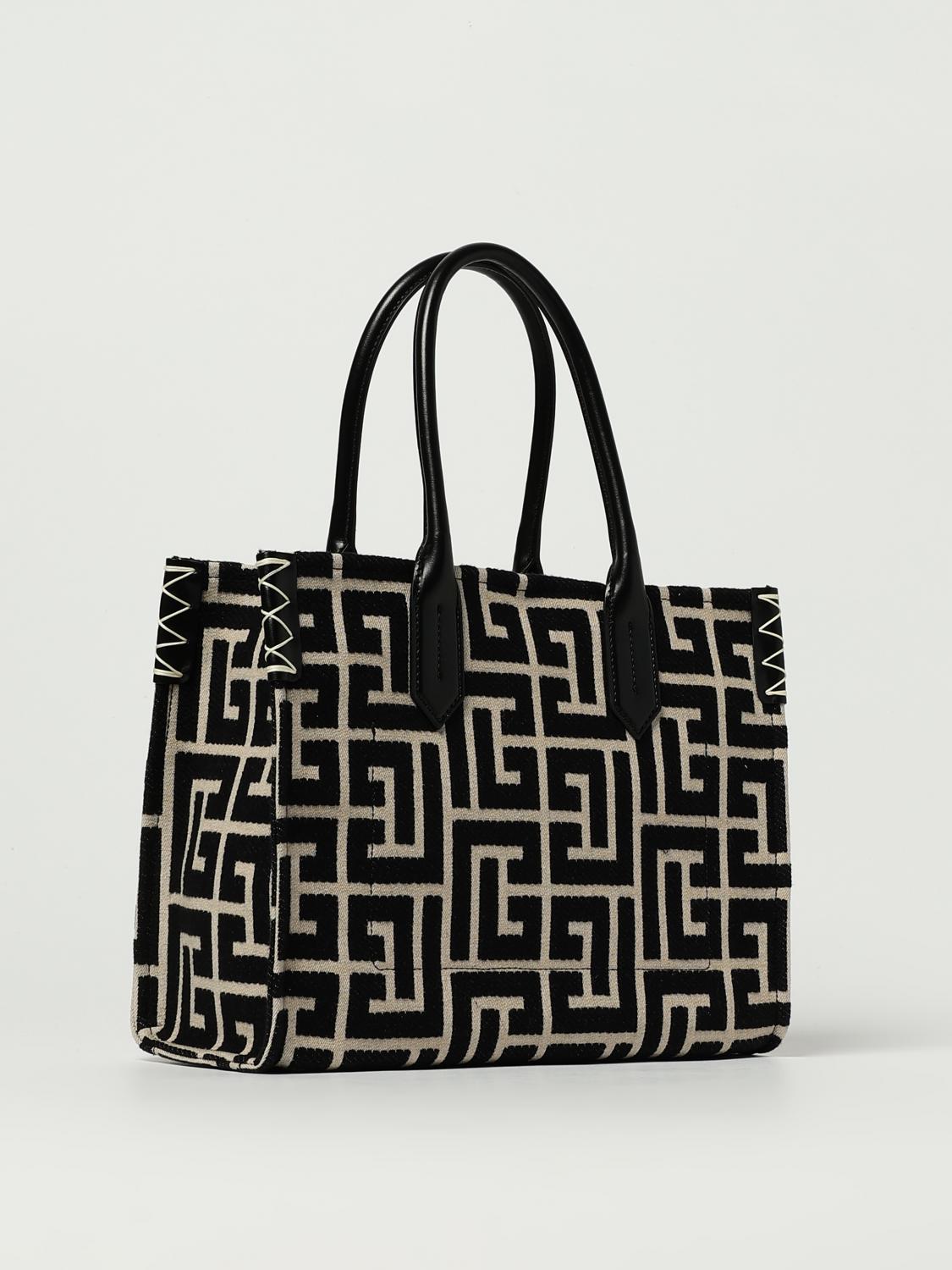 Balmain Tote Bags Woman Black