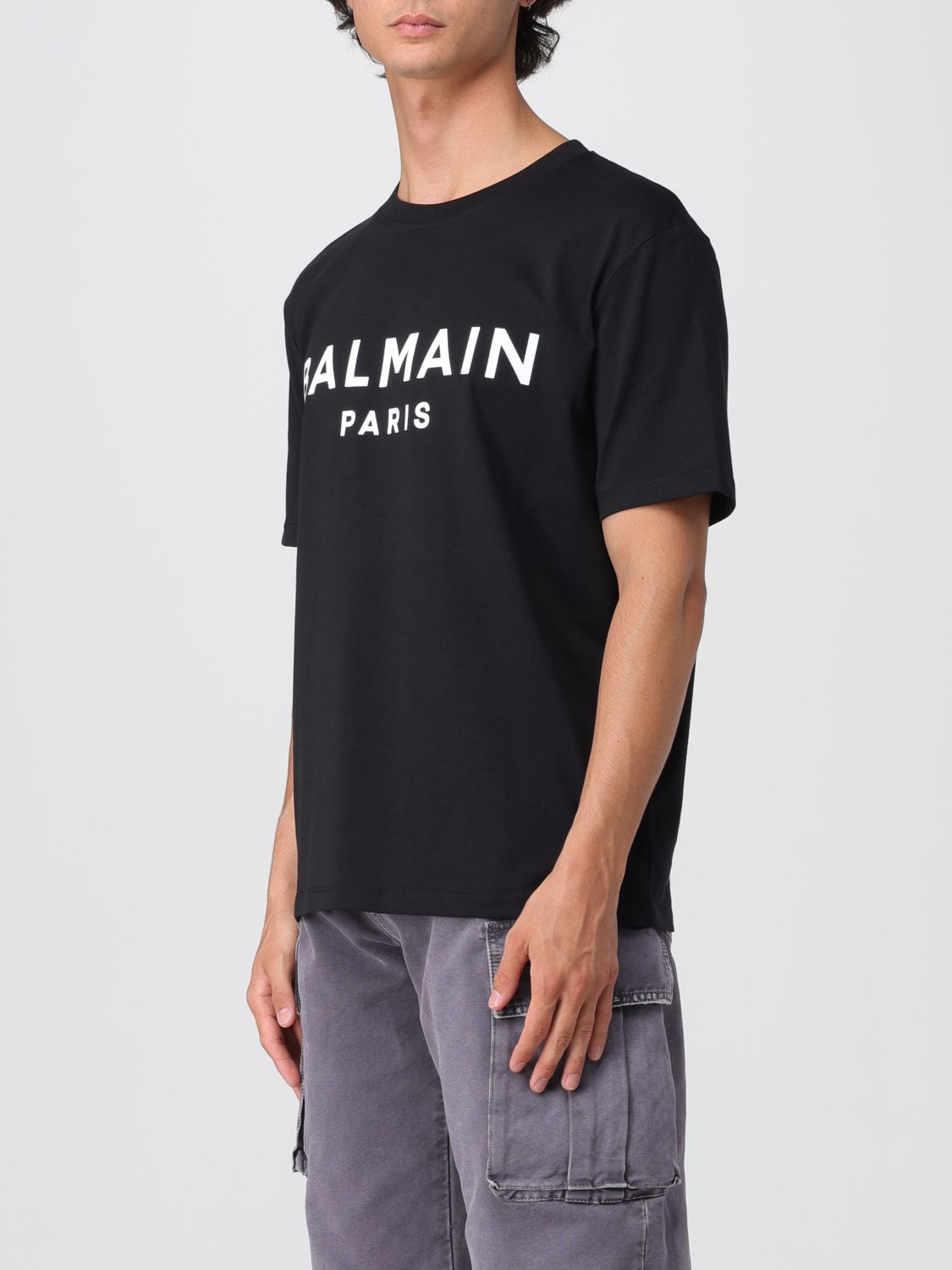 Balmain T Shirt Men Black