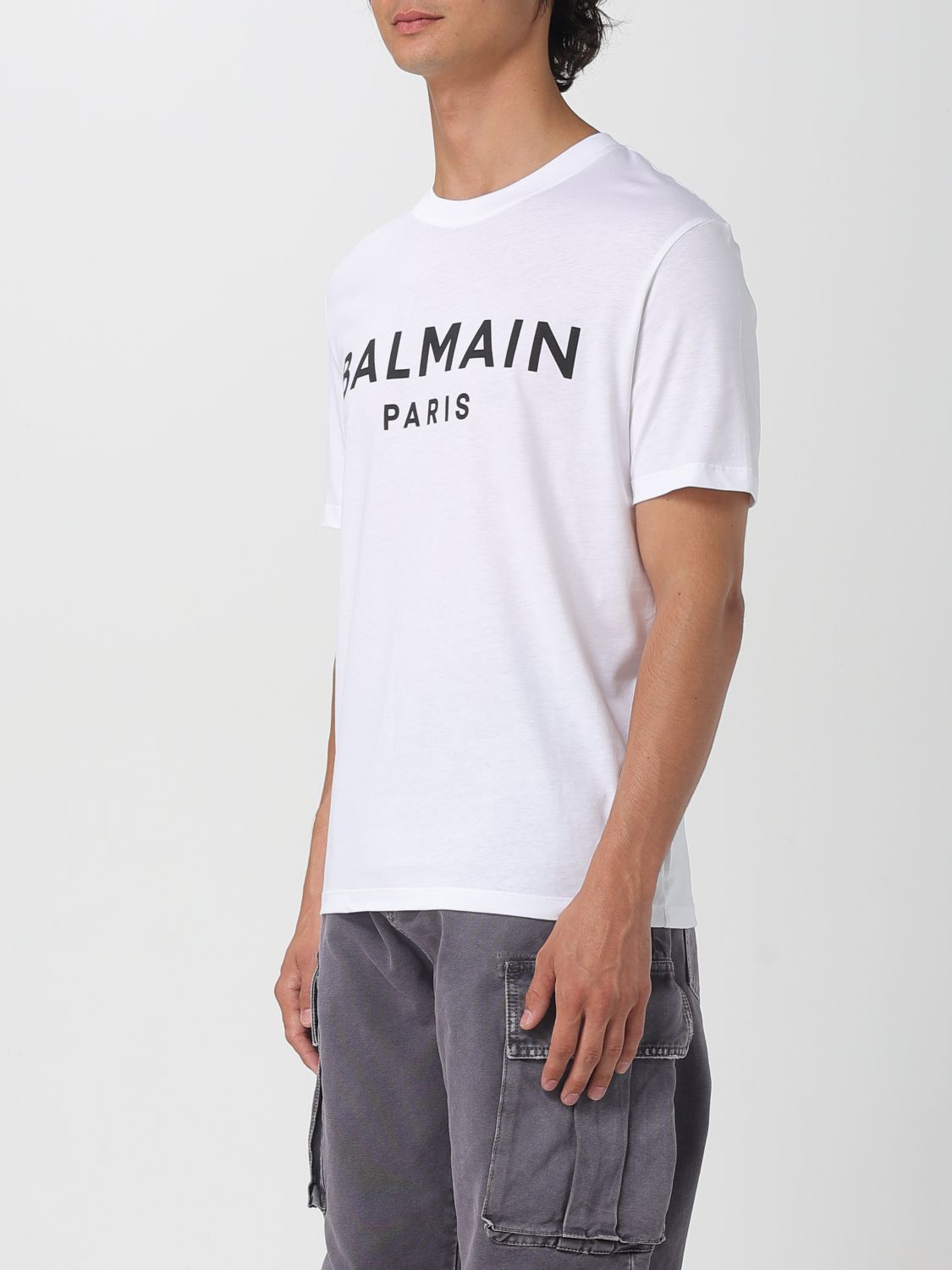 Balmain T Shirt Men Black