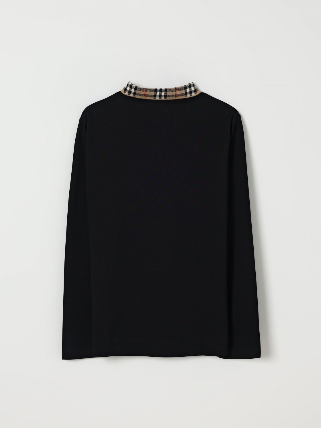 Burberry Polo Shirt Kids Black
