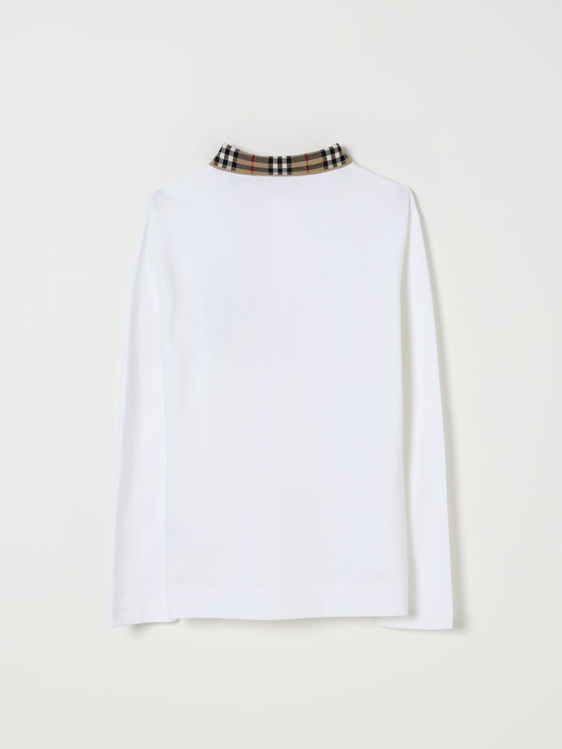 Burberry Polo Shirt Kids White