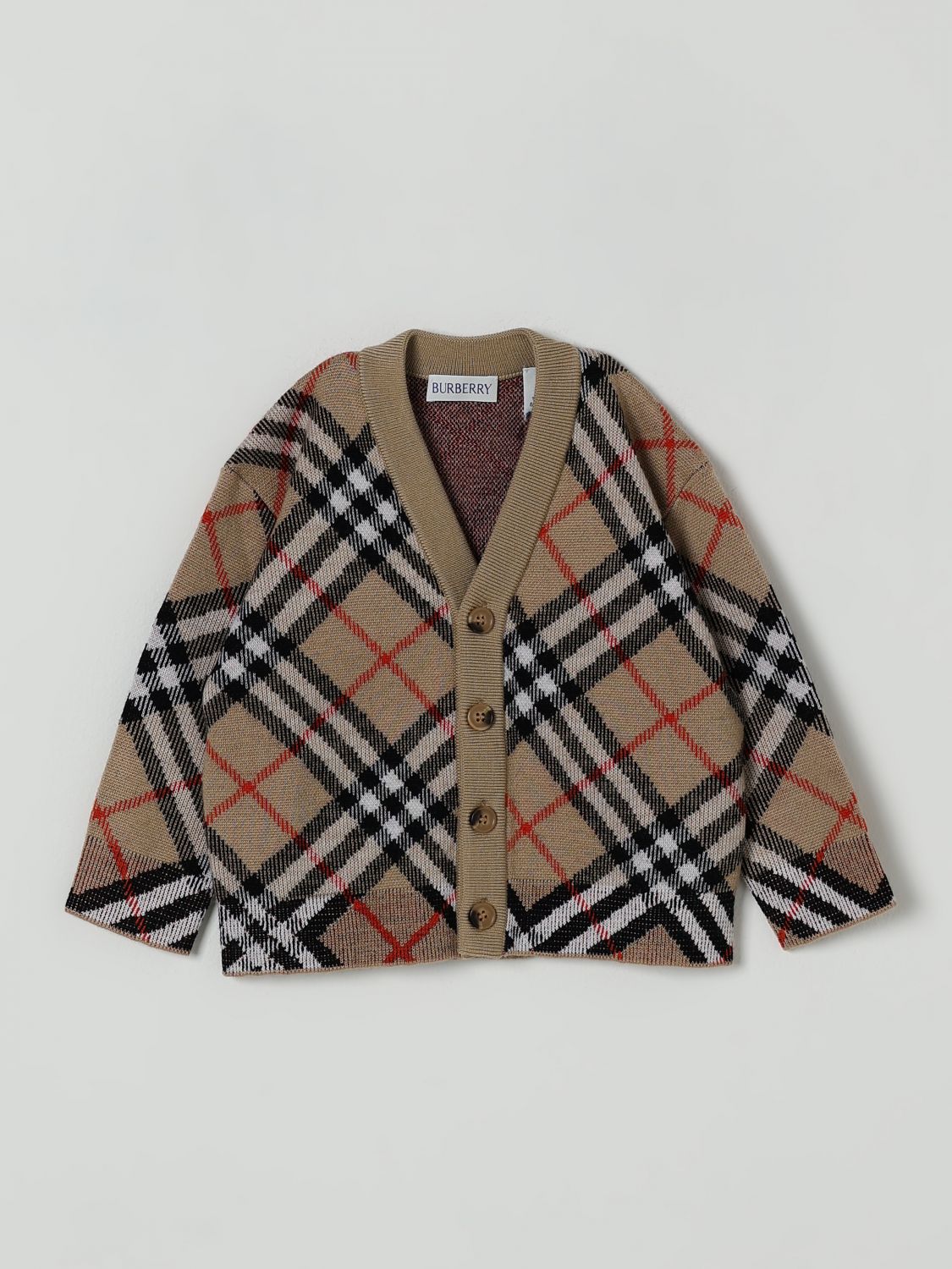 Burberry Sweater Kids Beige