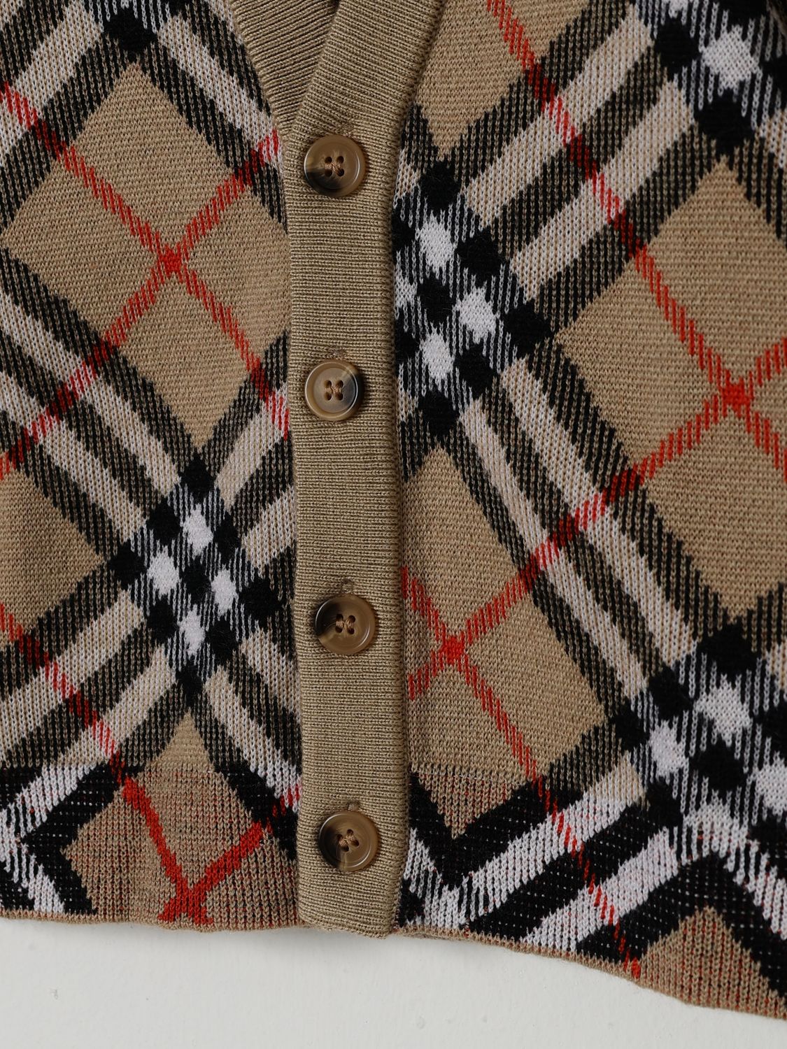 Burberry Sweater Kids Beige