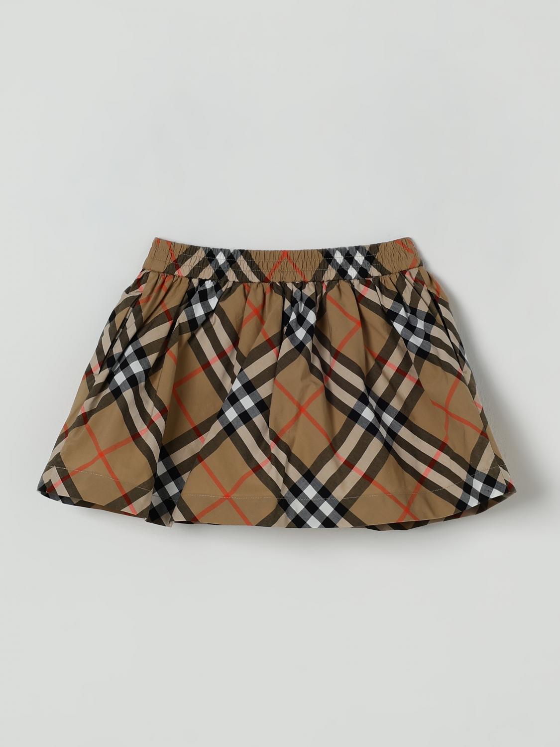 Burberry Skirt Kids Beige