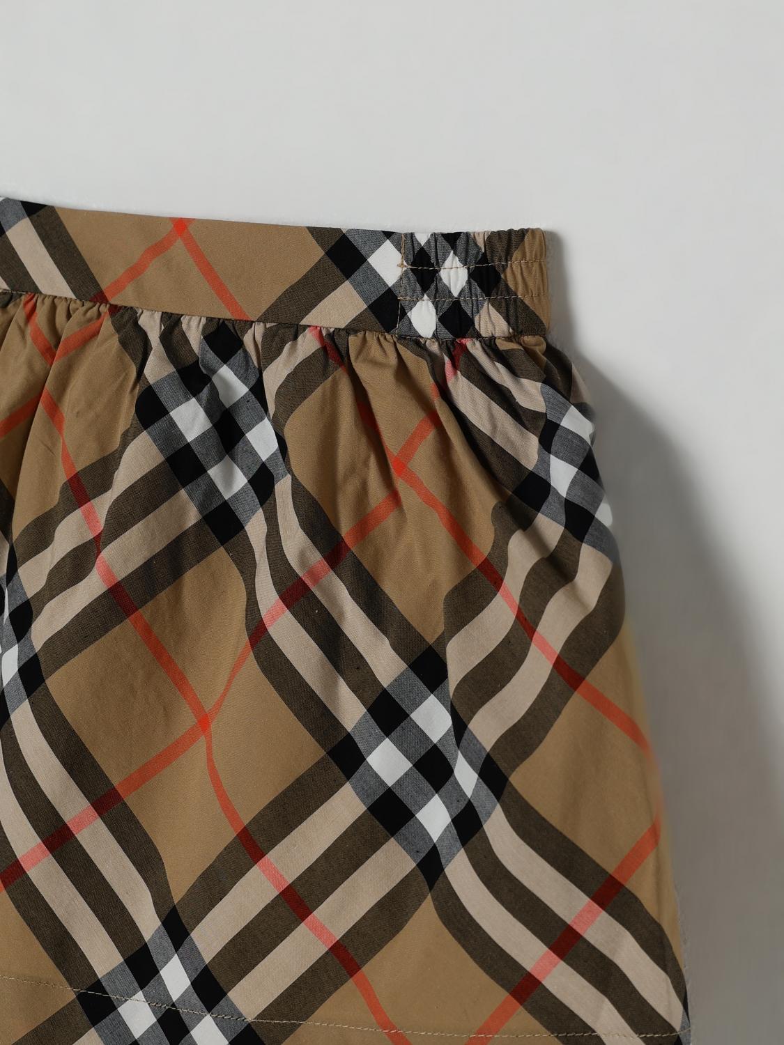 Burberry Skirt Kids Beige