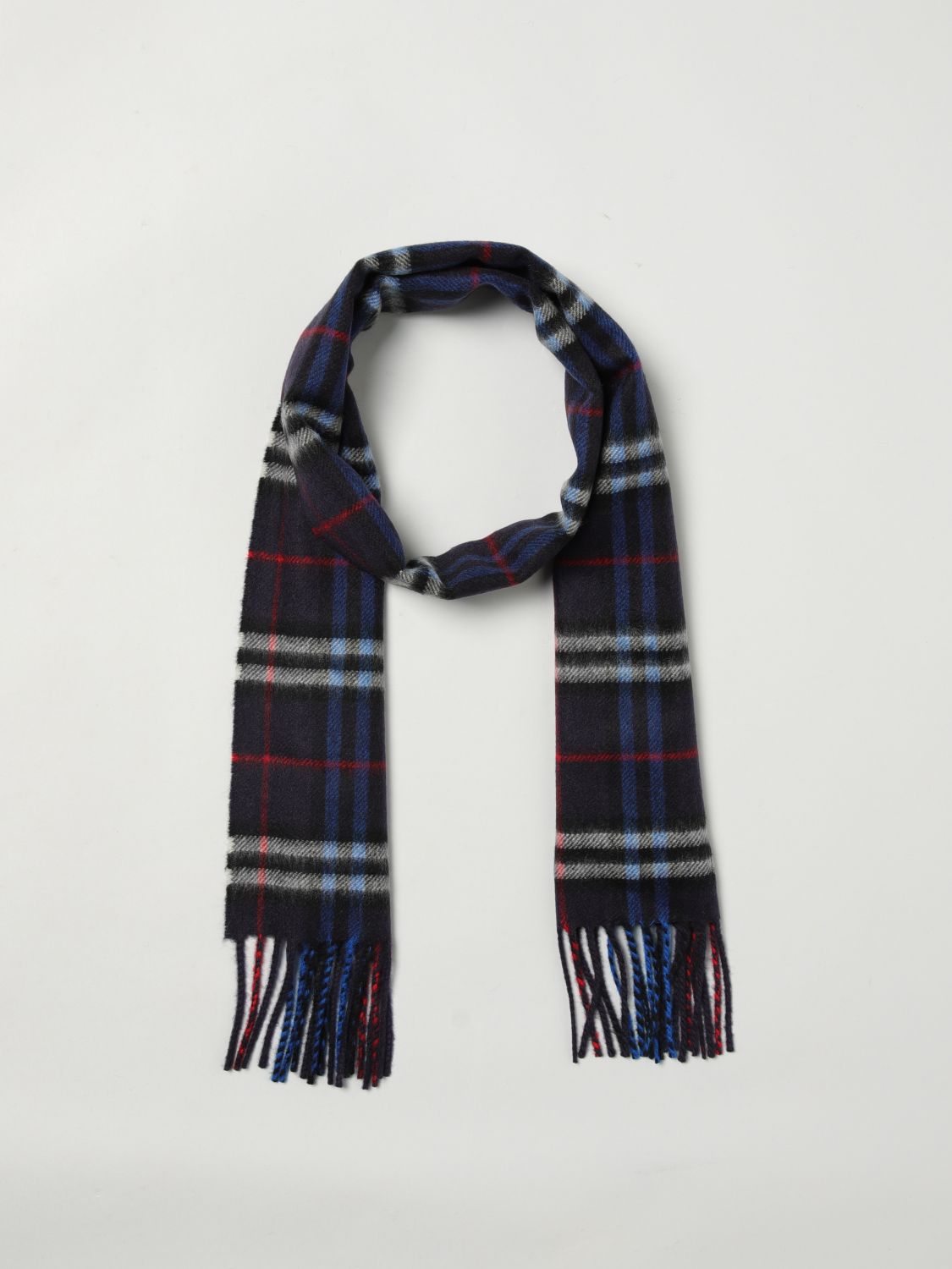 Burberry Scarf Kids Blue