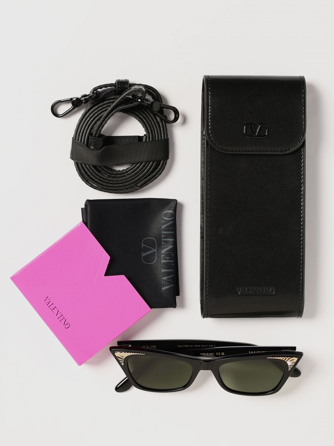 Valentino Sunglasses Woman Black