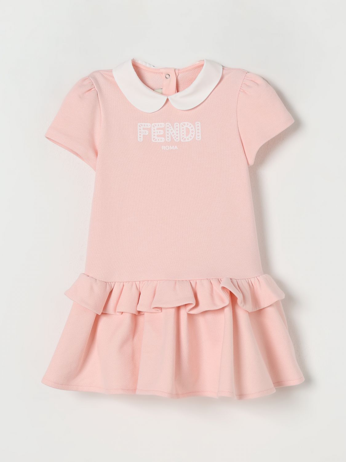 Fendi Romper Kids Pink