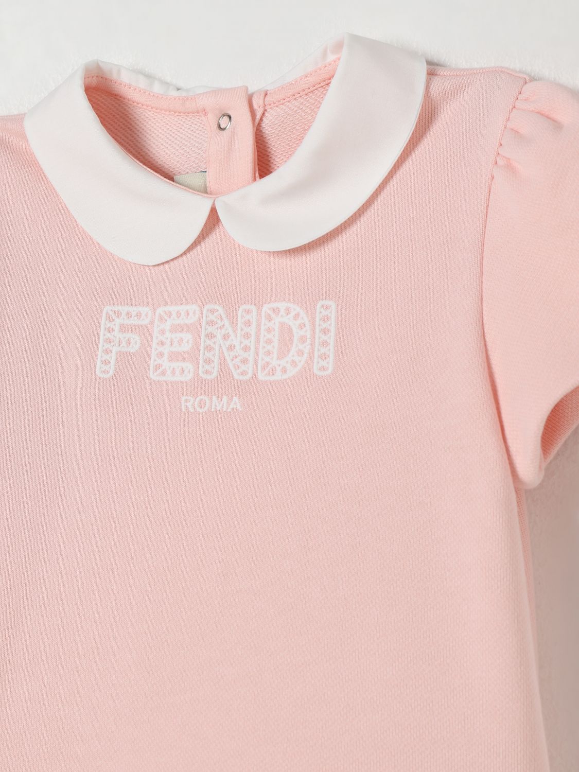 Fendi Romper Kids Pink