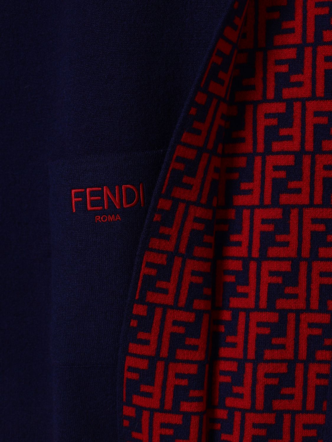 Fendi Coat Kids Blue