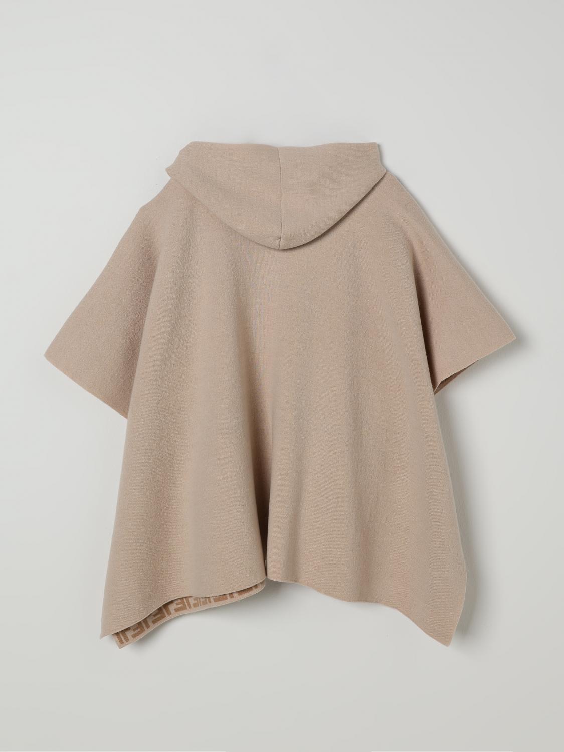 Fendi Cape Kids Beige