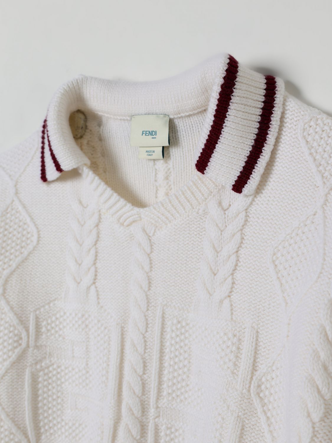 Fendi Sweater Kids White