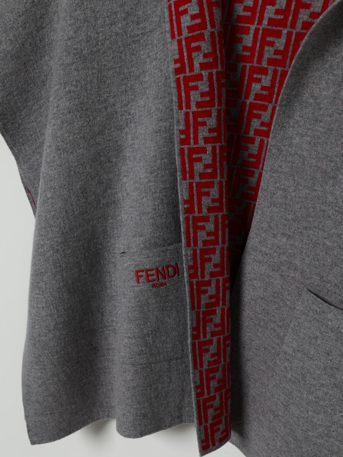 Fendi Cape Kids Grey