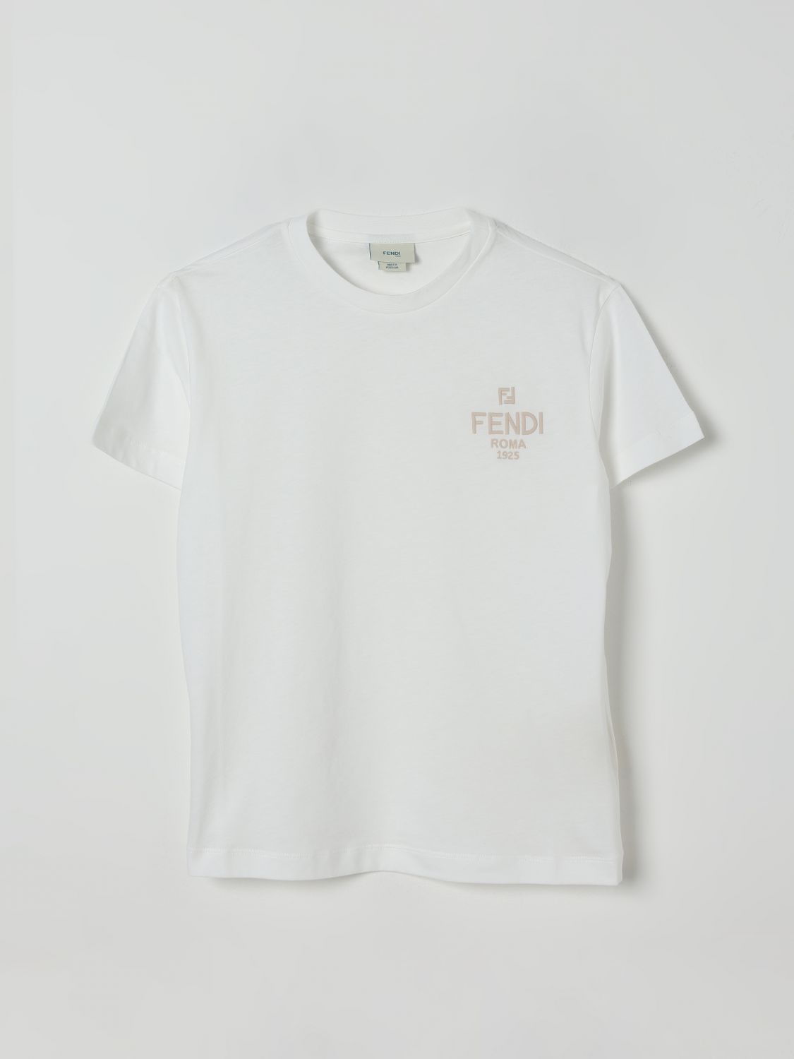 Fendi T Shirt Kids White