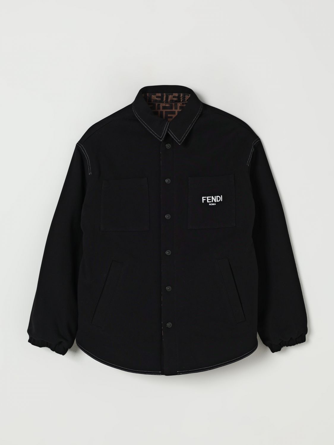 Fendi Jacket Kids Black