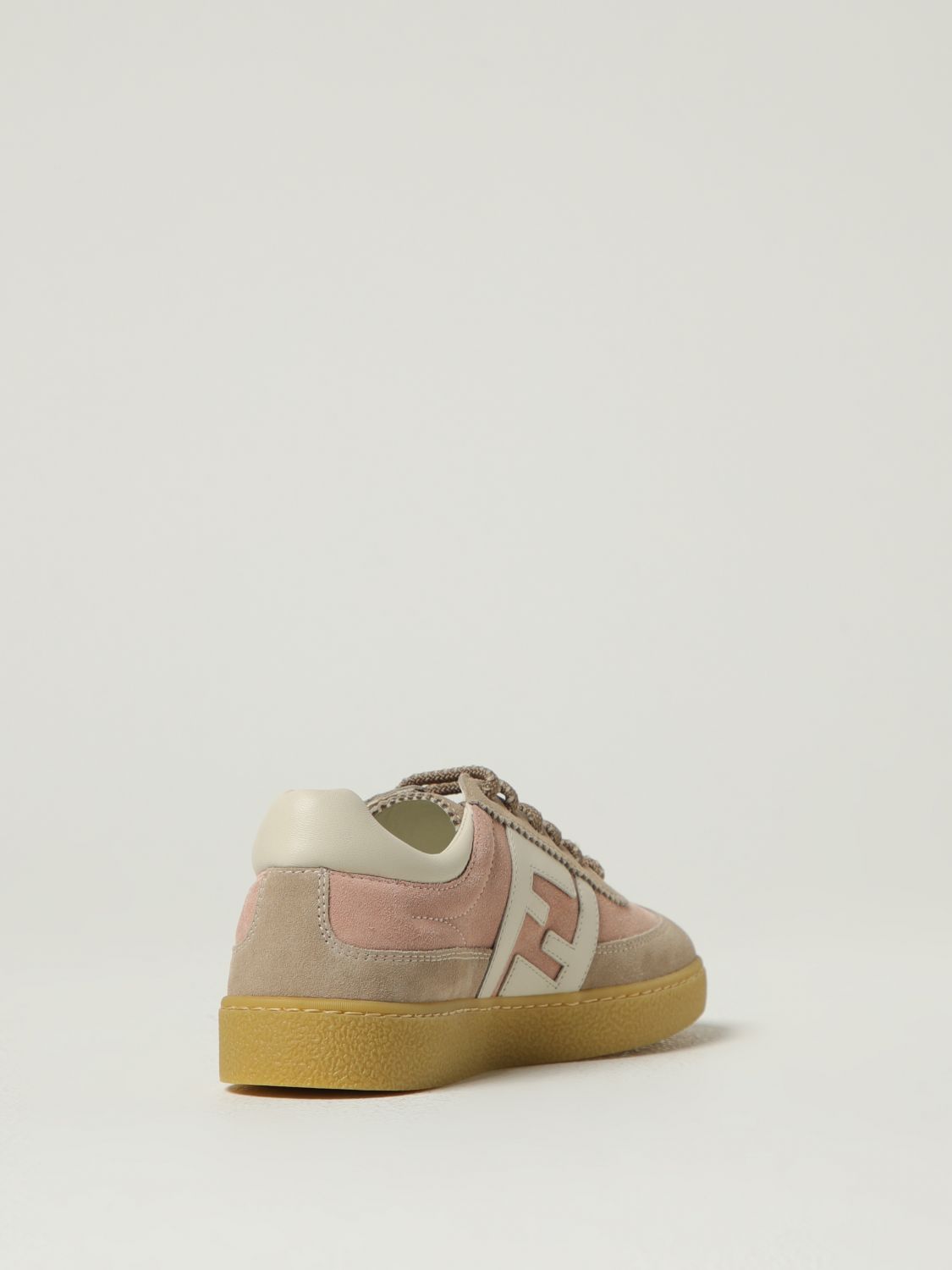 Fendi Sneakers Kids Camel