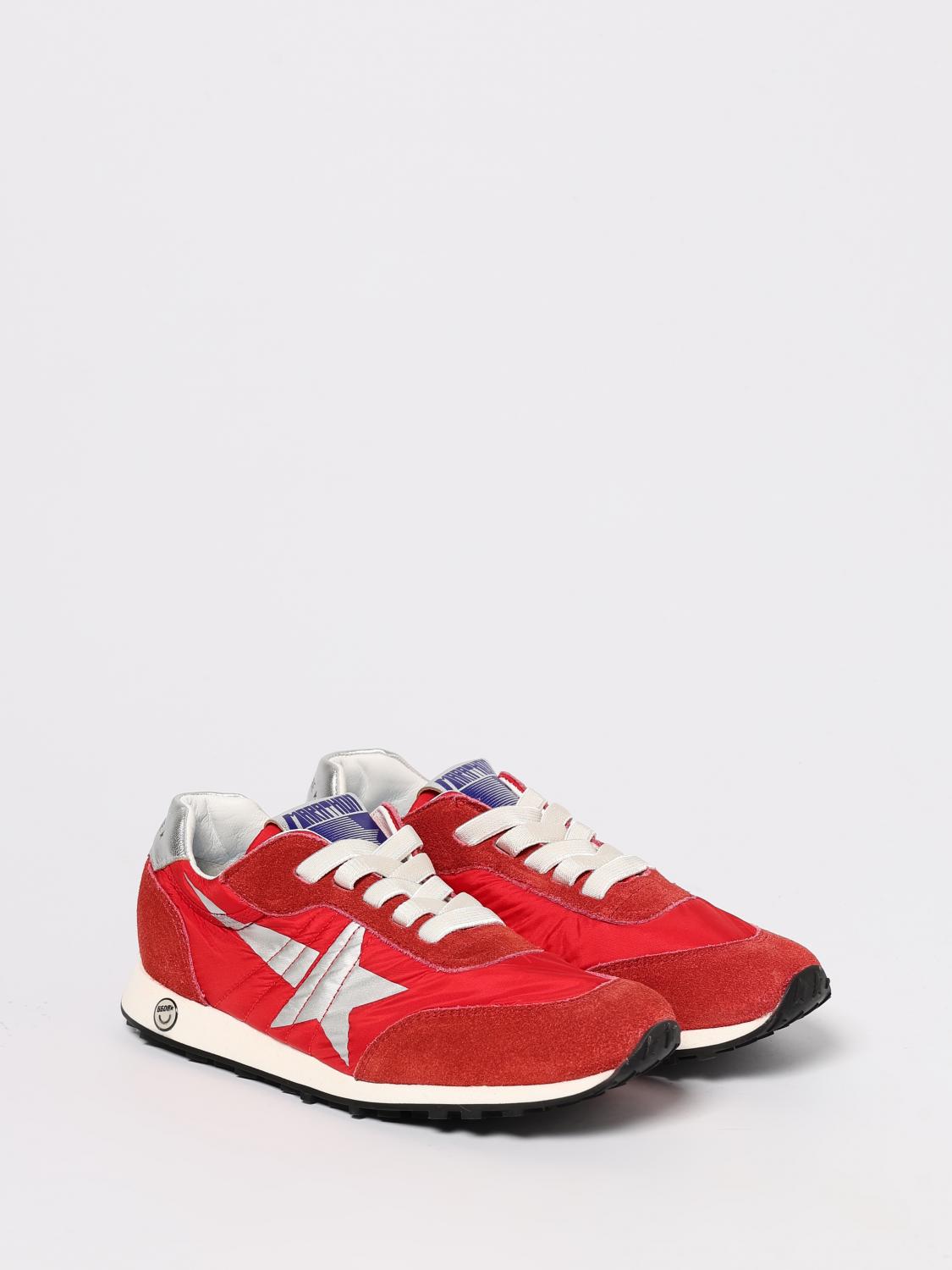 Golden Goose Sneakers Kids Red