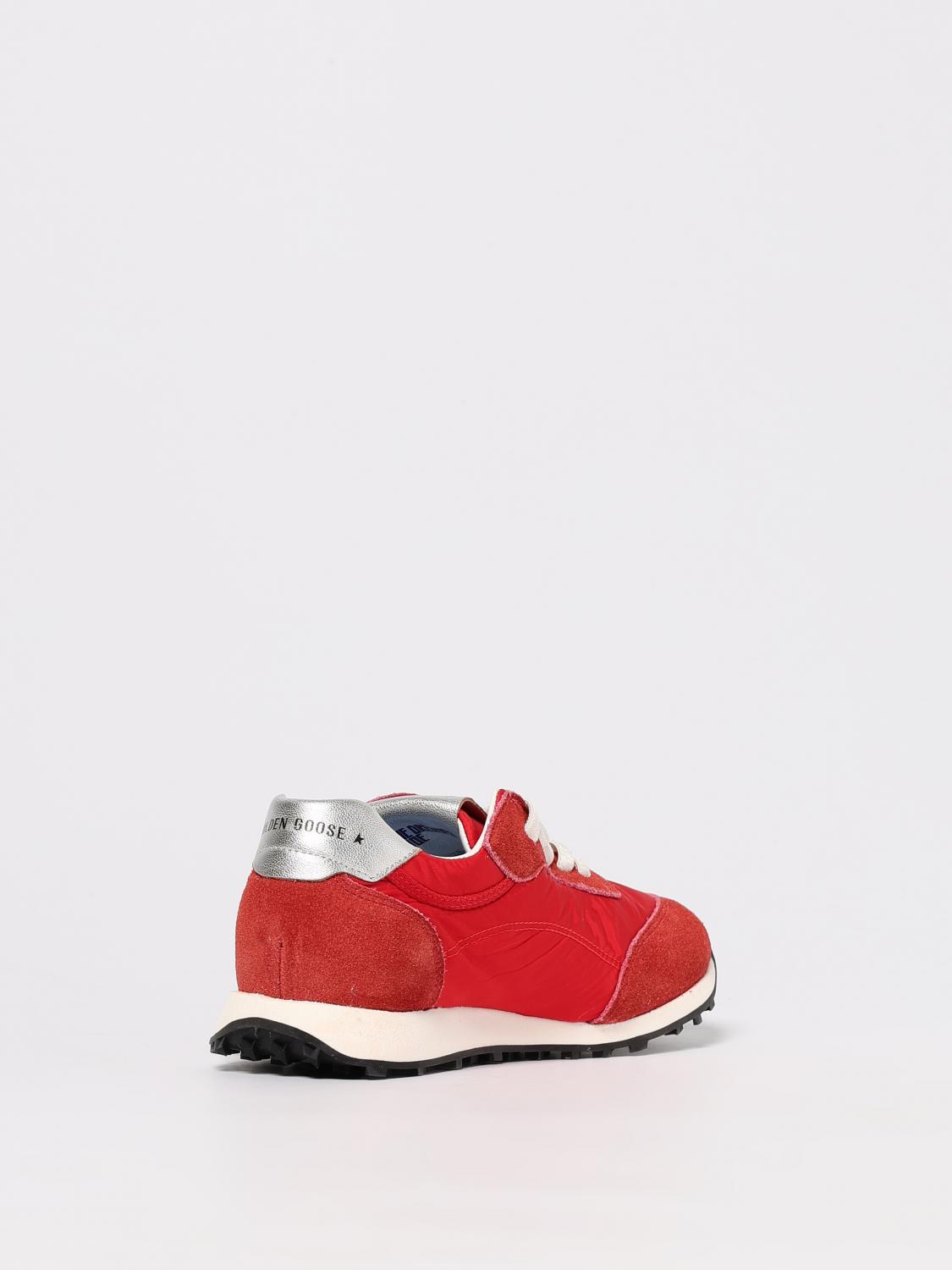 Golden Goose Sneakers Kids Red