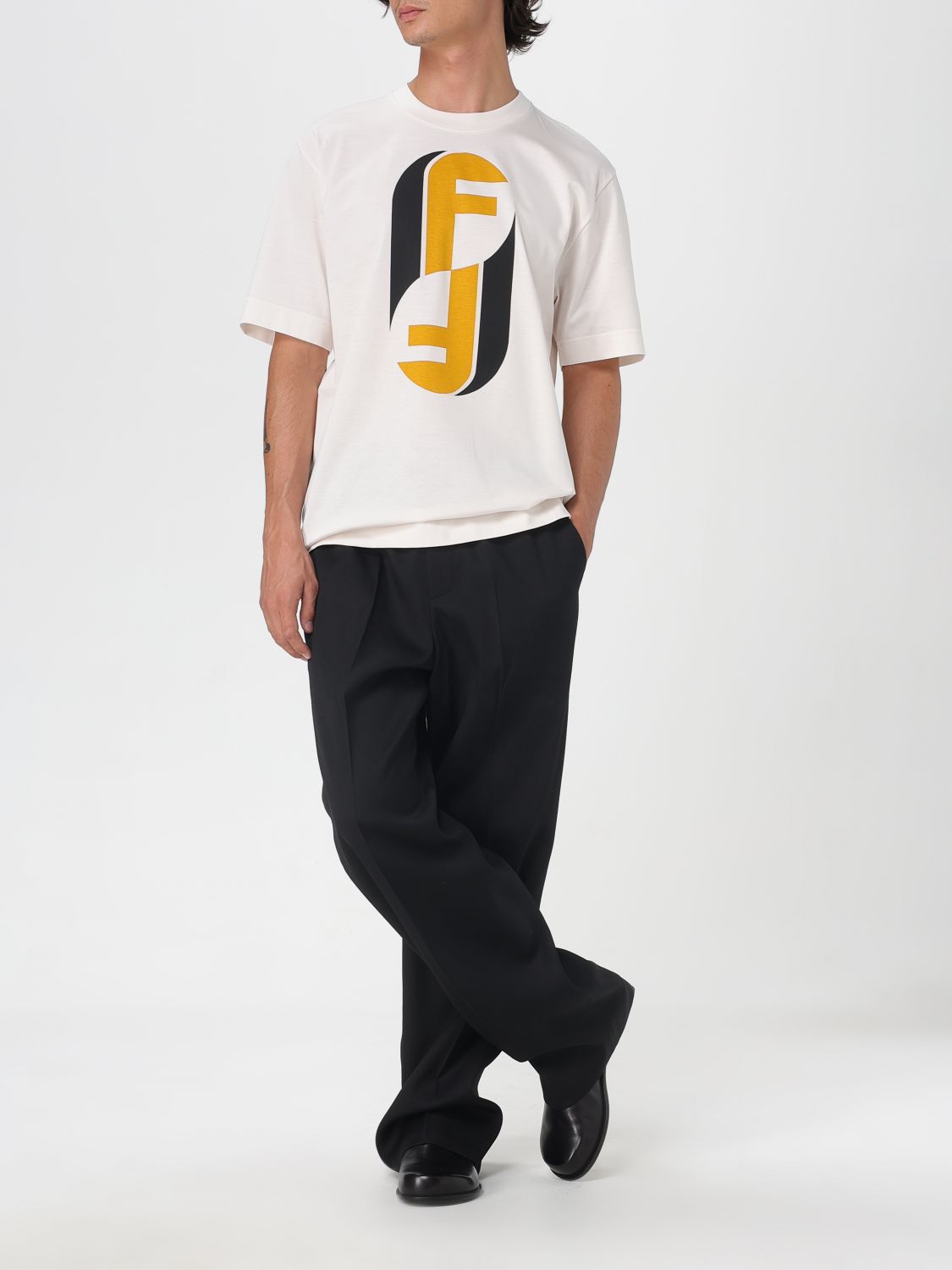 Fendi T Shirt Men White